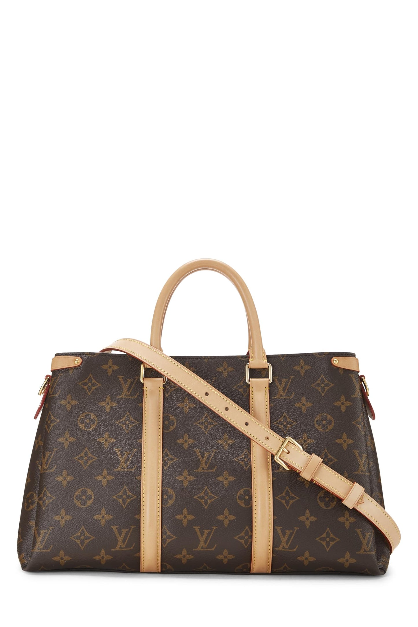 Louis Vuitton, Monogram Canvas Soufflot MM NM, Brown
