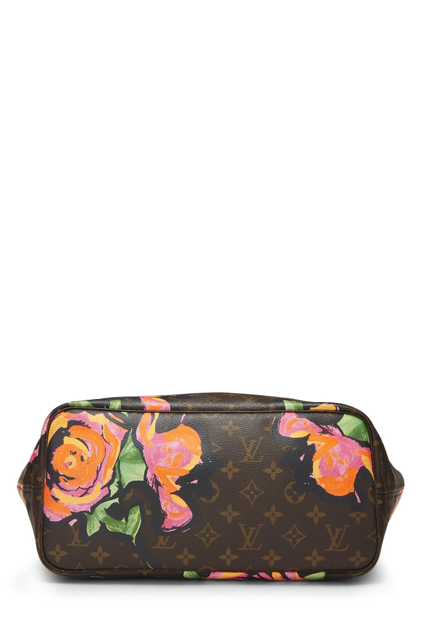 Louis Vuitton, Stephen Spro x Louis Vuitton Monogram Canvas Roses Neverfull MM, Brown