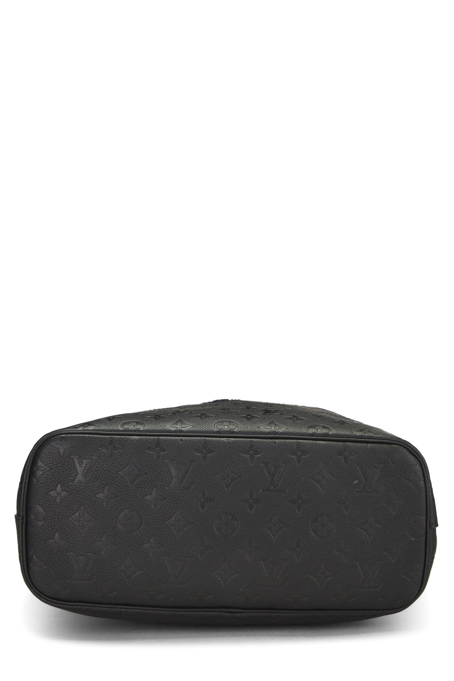 Louis Vuitton, COMME DES GARÇONS x Louis Vuitton Black Monogram Empreinte Bag with Holes, Black