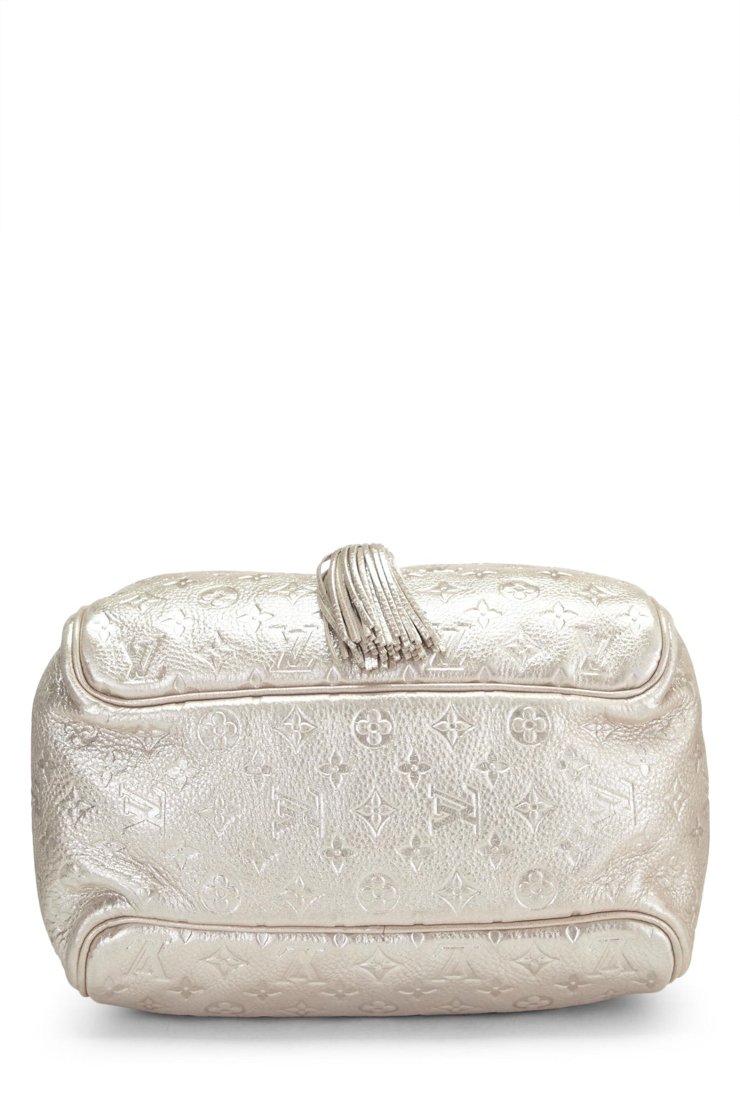Louis Vuitton, Silver Monogram Shimmer Comete, Silver