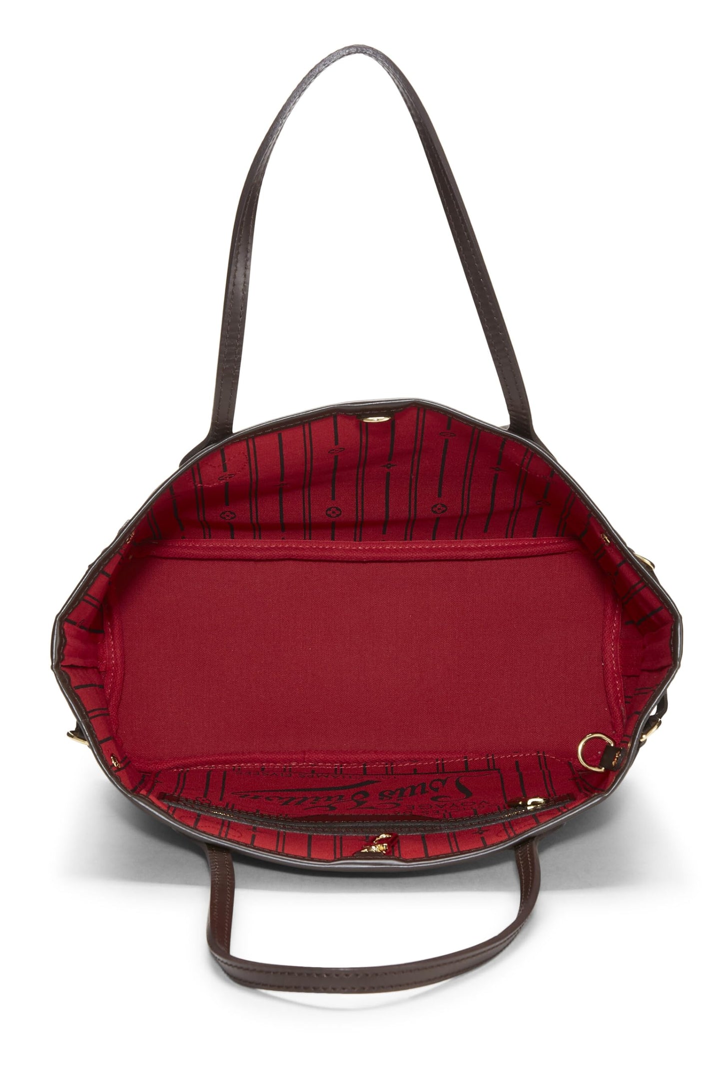 Louis Vuitton, Damier Ebene Neverfull PM, Brown