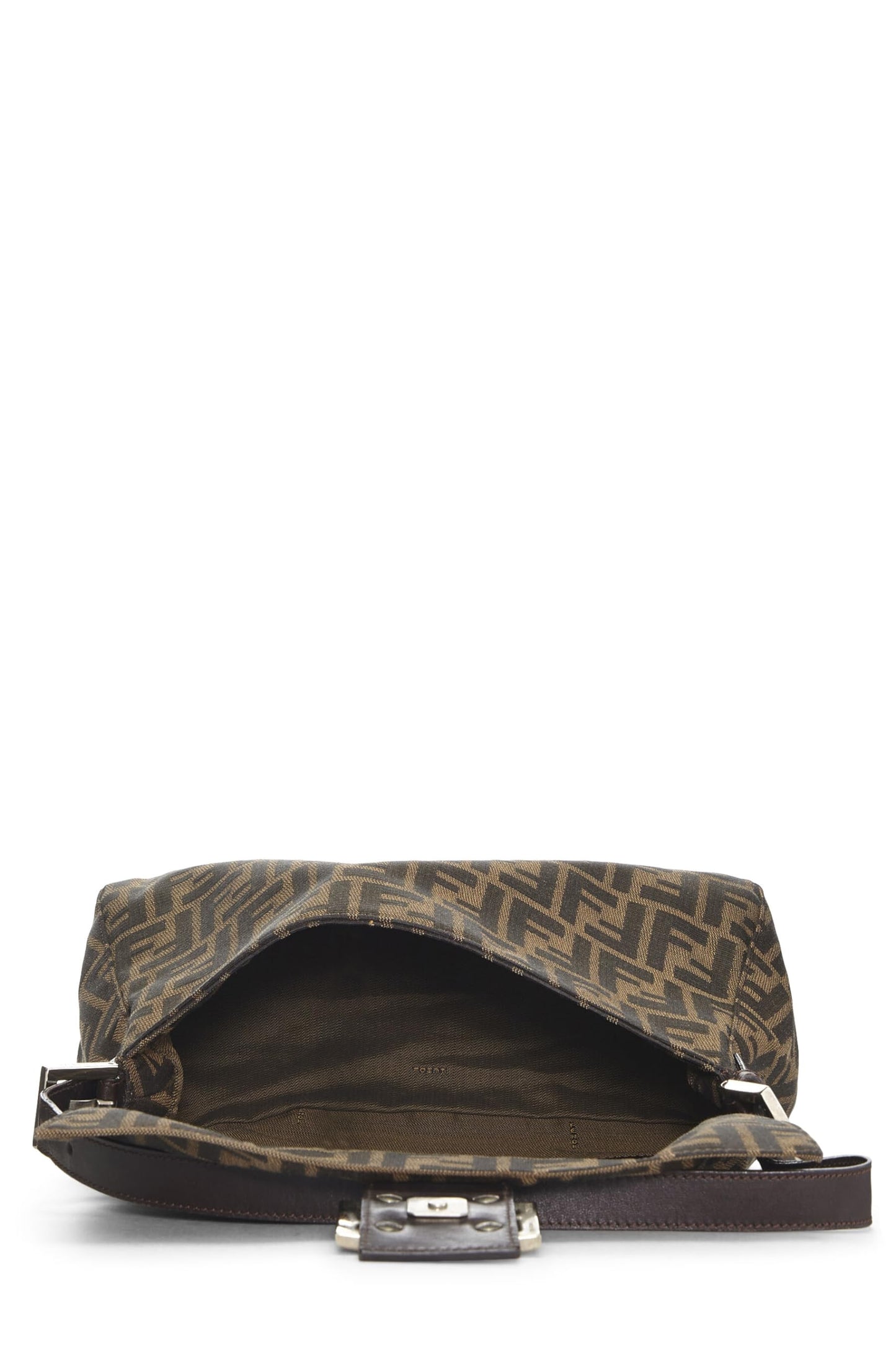 Fendi, Brown Zucca Canvas Mama, Brown