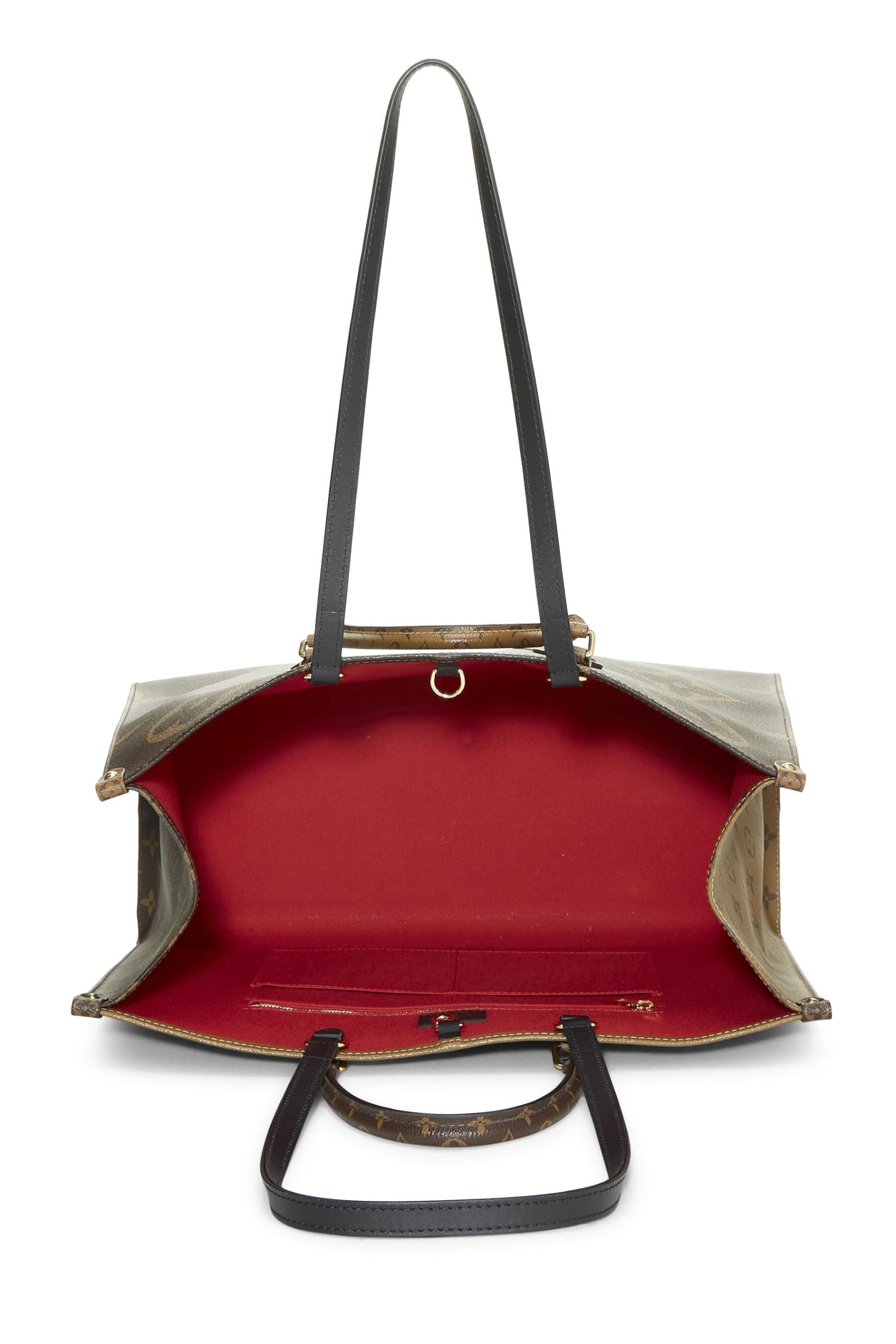 Louis Vuitton, Monogram Reversed Giant On The Go GM, Brown