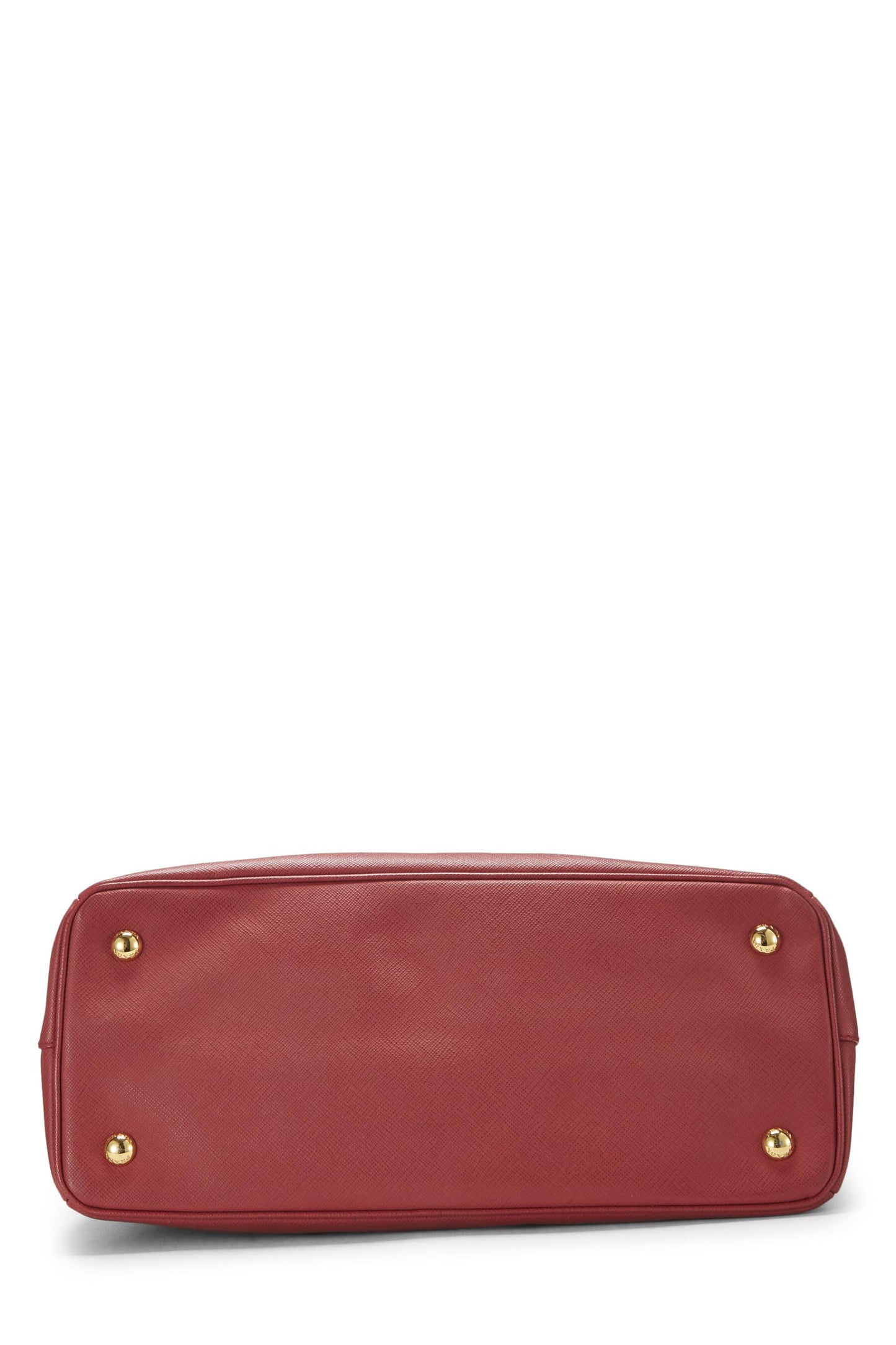Prada, Red Saffiano Executive Tote Small, Red
