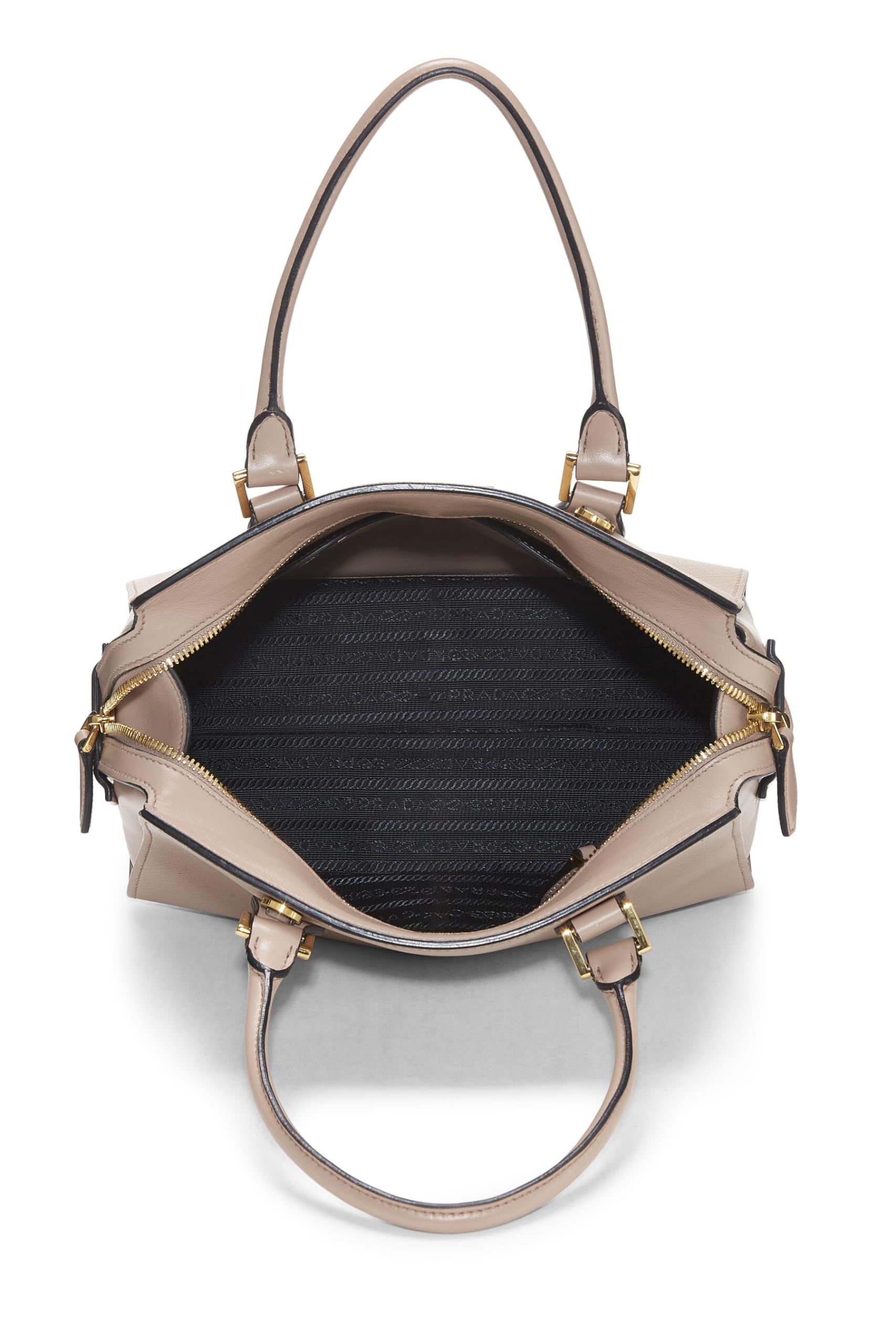 Prada, Pink Saffiano Convertible Handbag, Pink