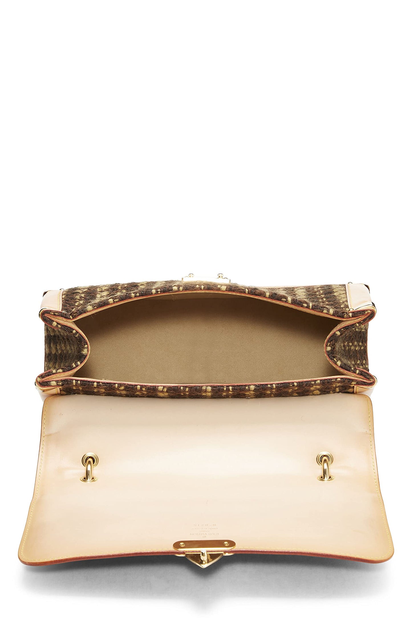 Louis Vuitton, Monogram Tweedy Zip Shoulder Bag, Brown