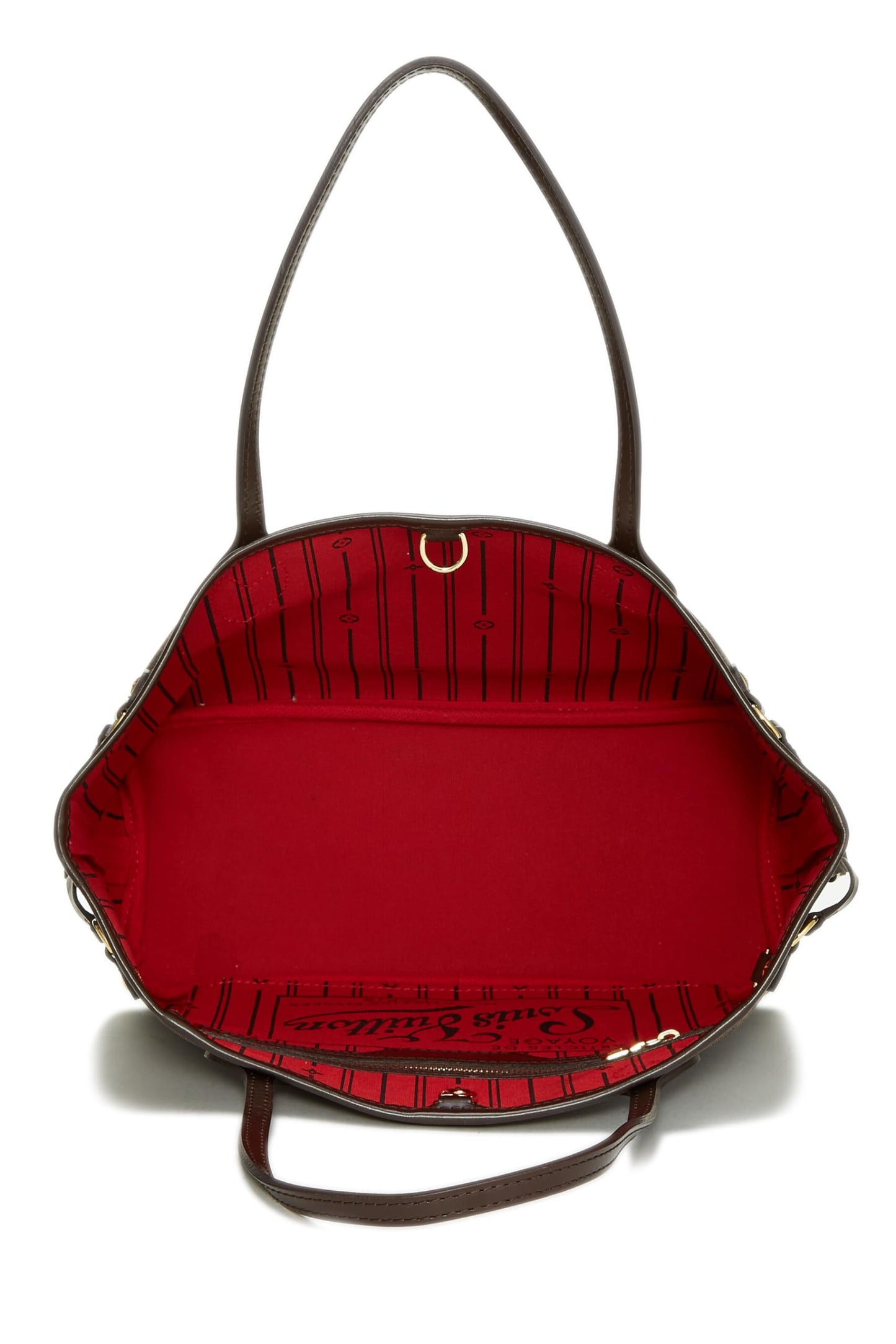 Louis Vuitton, Damier Ebene Neverfull PM, Brown