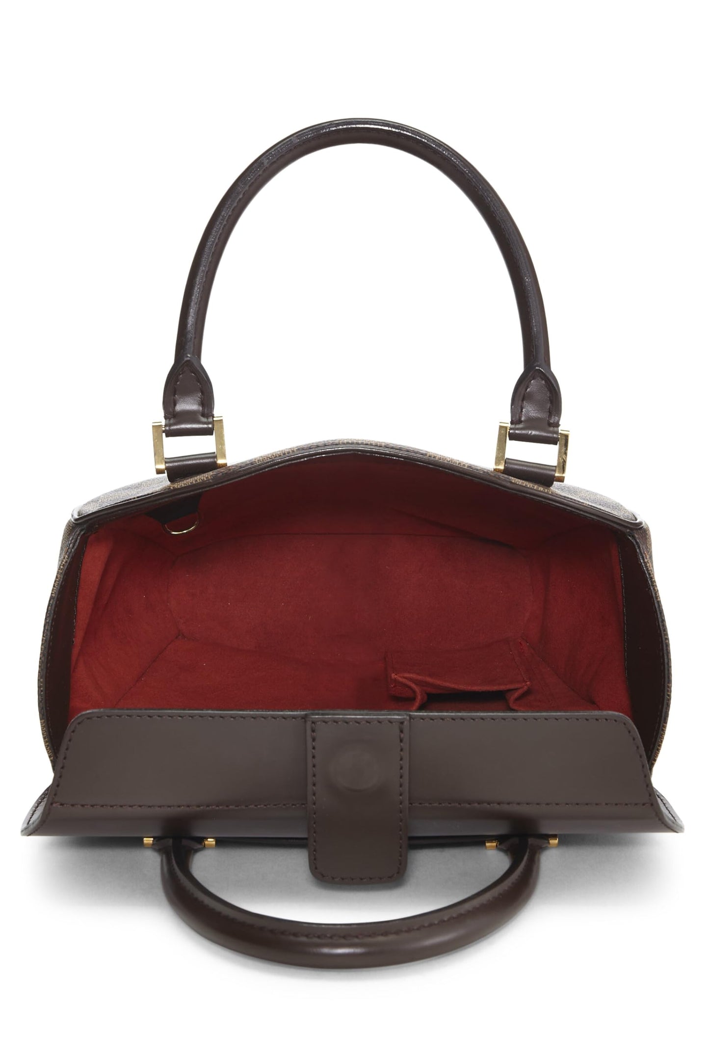 Louis Vuitton, Damier Ebene Sarria Seau, Brown