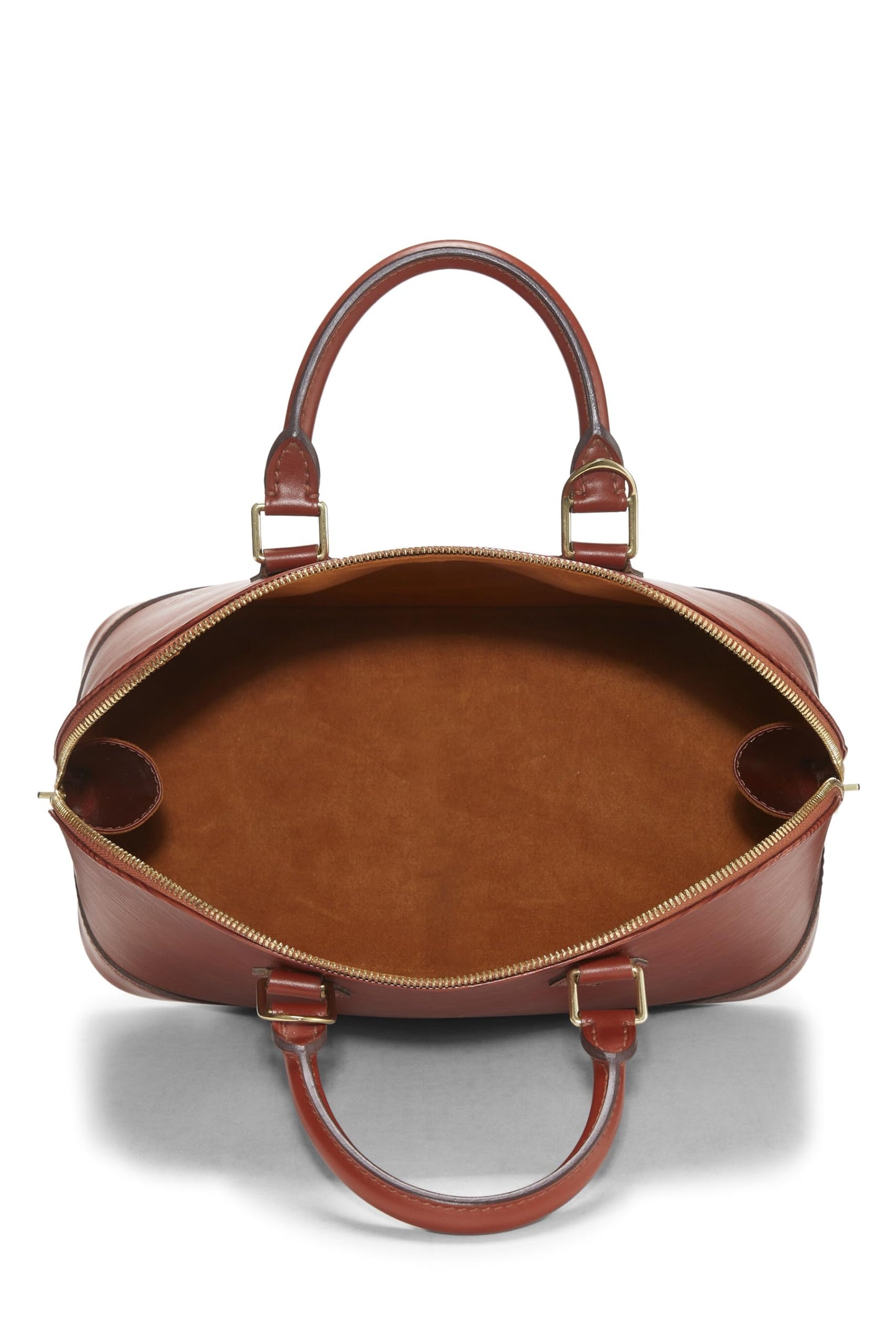 Louis Vuitton, Cipango Gold Epi Alma PM, Brown