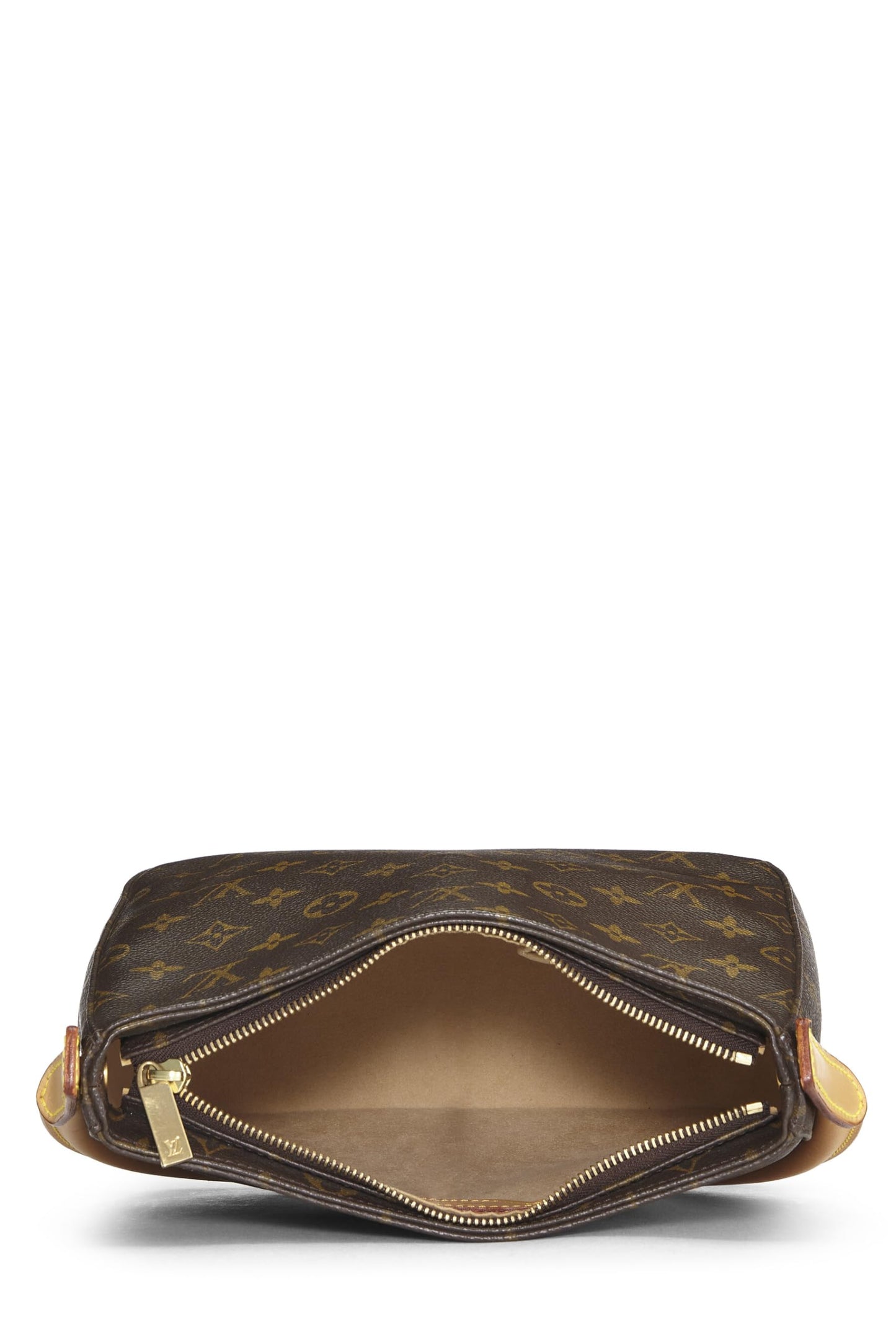 Louis Vuitton, Monogram Canvas Looping MM, Brown