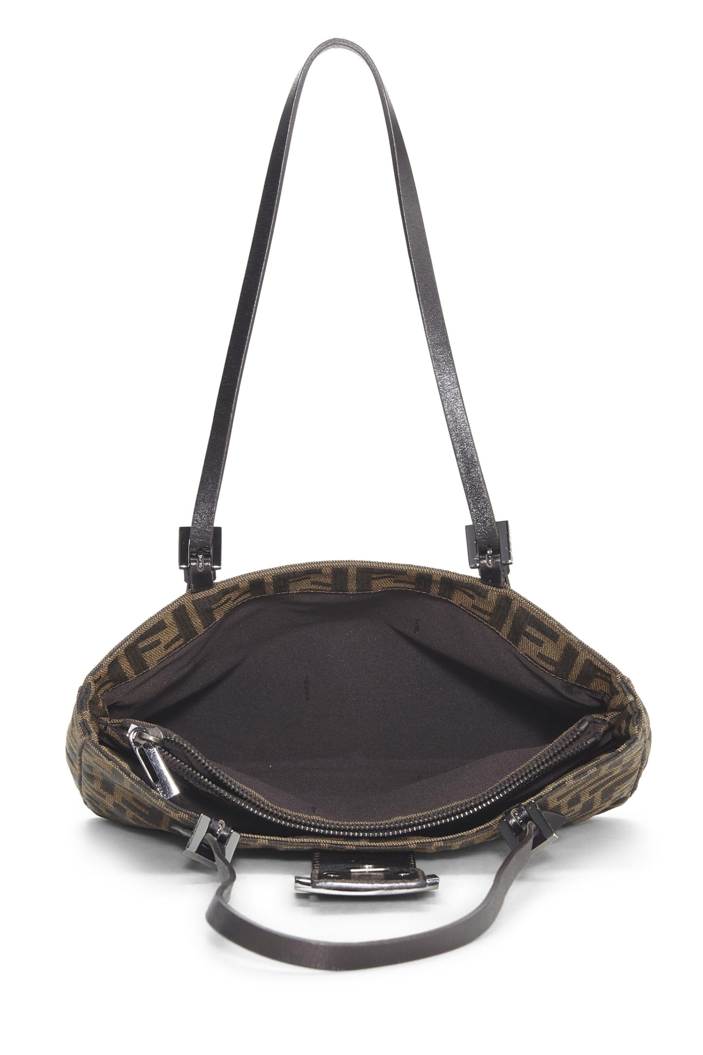 Fendi, Blrown Zucca Canvas Tote Small, Brown
