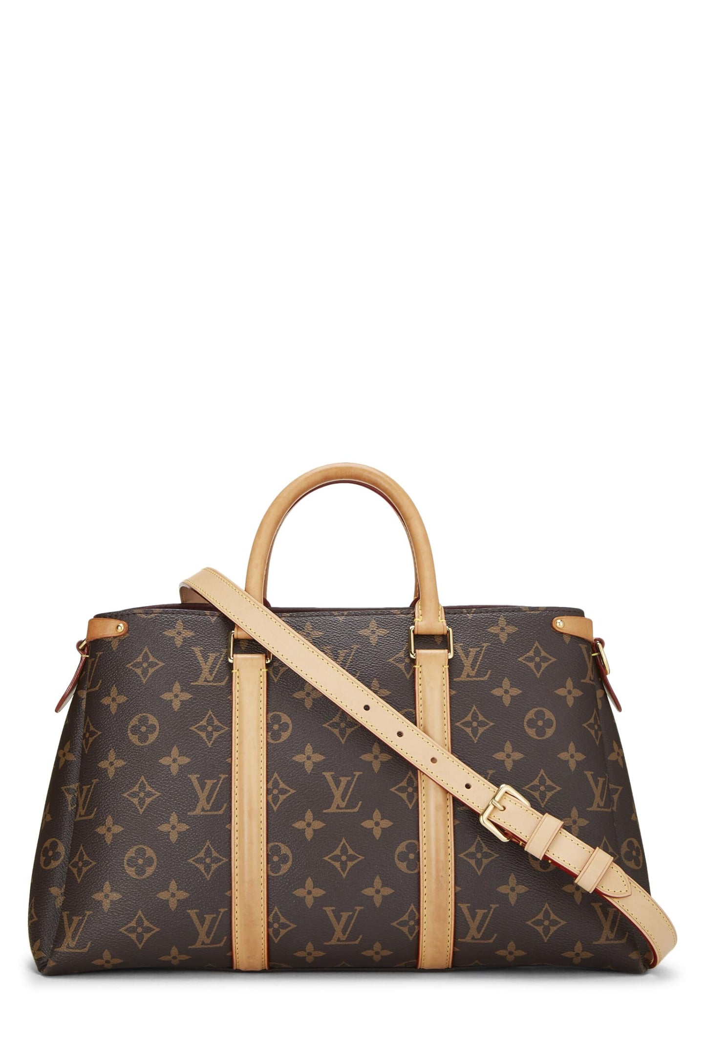 Louis Vuitton, Monogram Canvas Soufflot MM NM, Brown