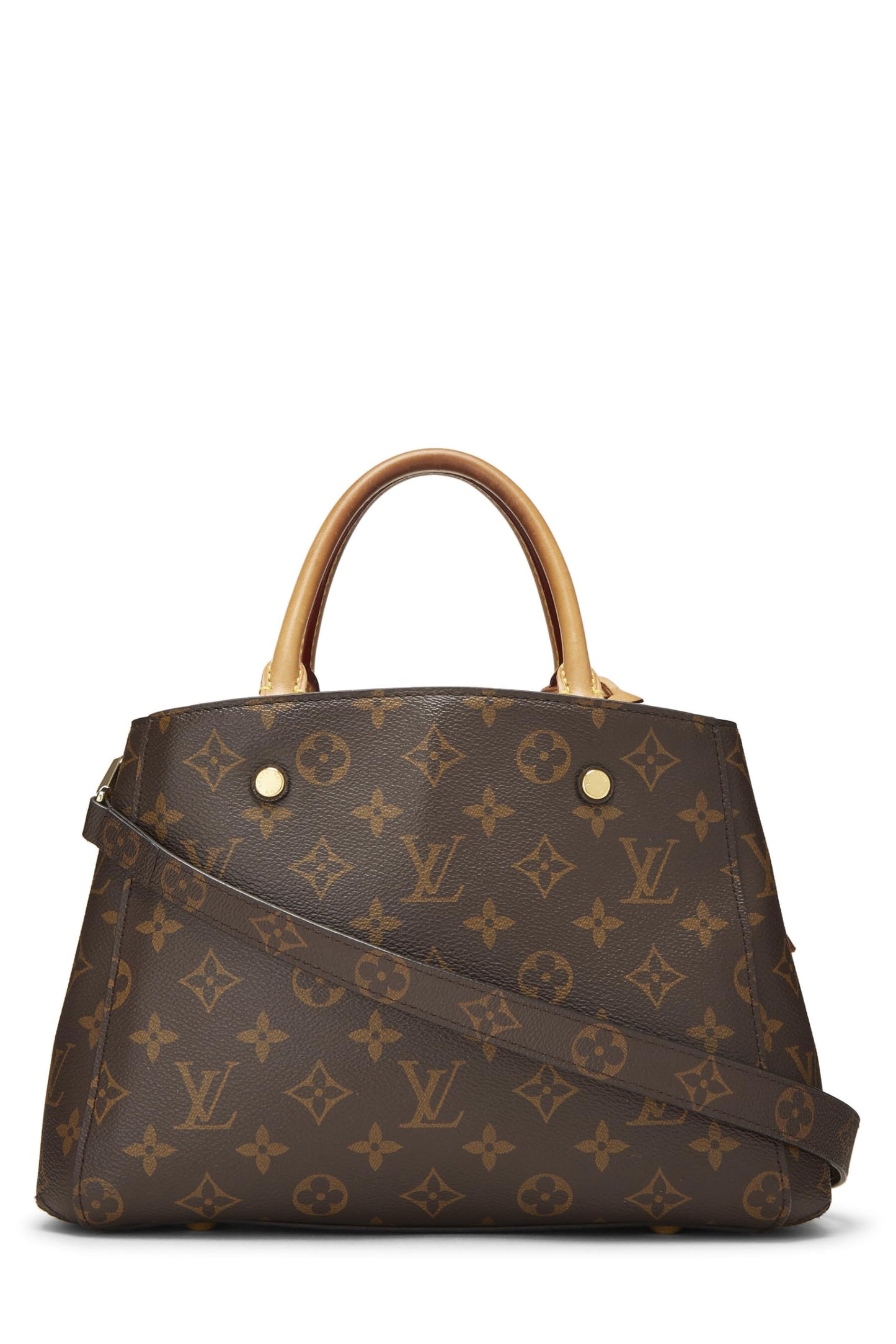 Louis Vuitton, Monogram Canvas Montaigne BB, Brown