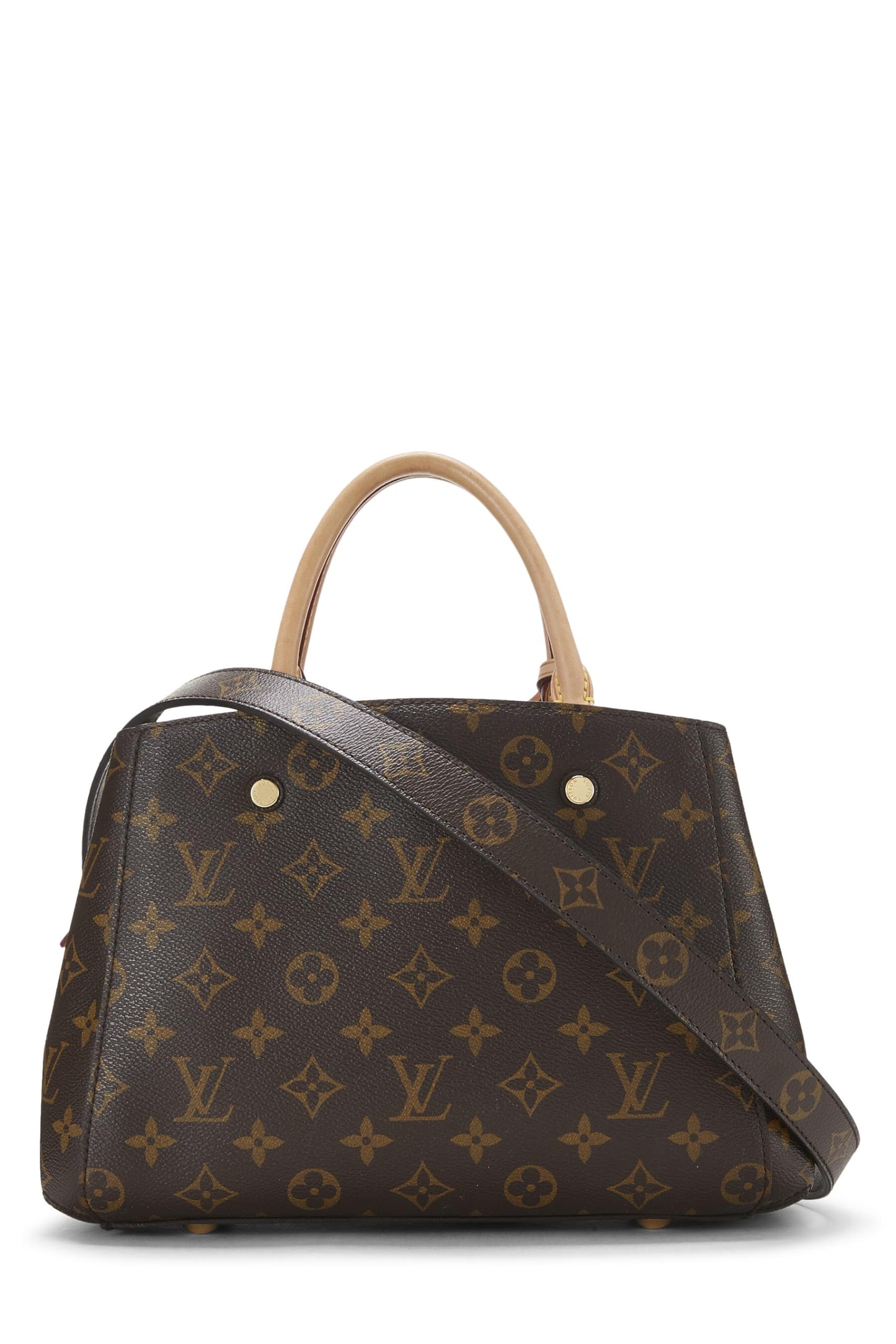 Louis Vuitton, Monogram Canvas Montaigne BB, Brown