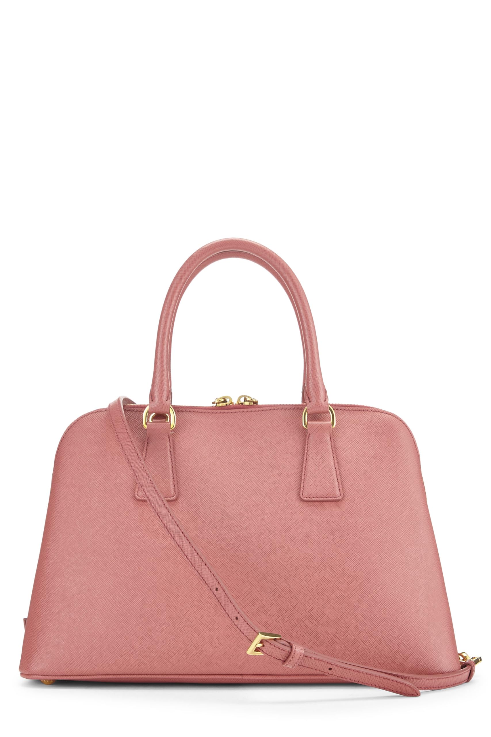 Prada, Pink Saffiano Promenade Medium, Pink Luxury Handbag