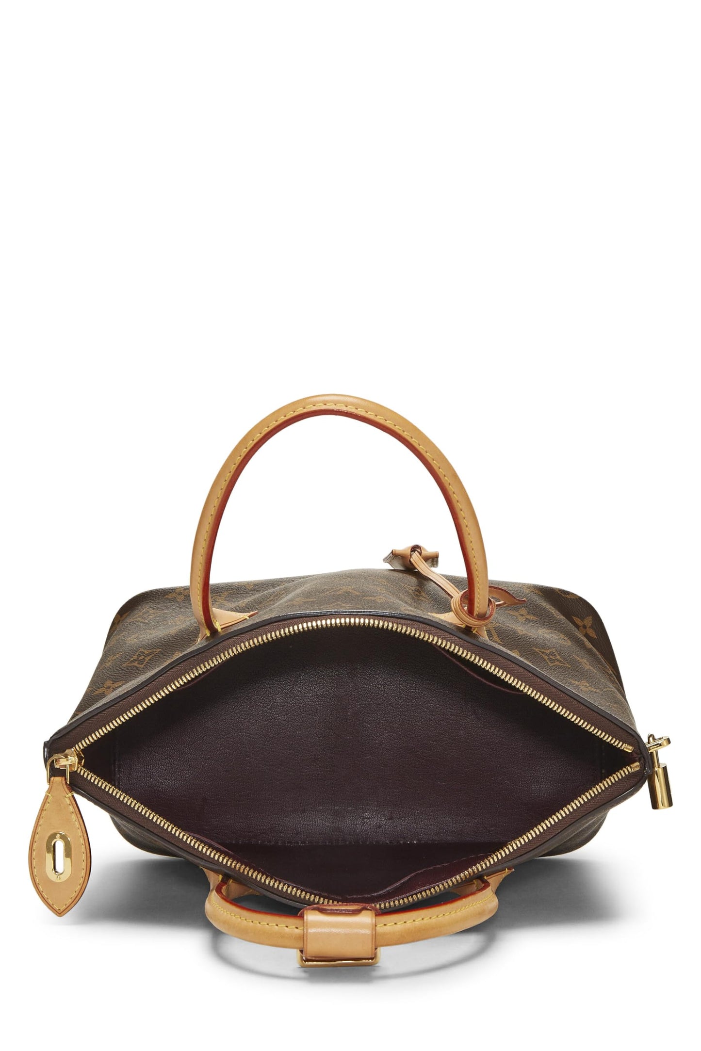 Louis Vuitton, Monogram Canvas Lockit PM NM, Brown