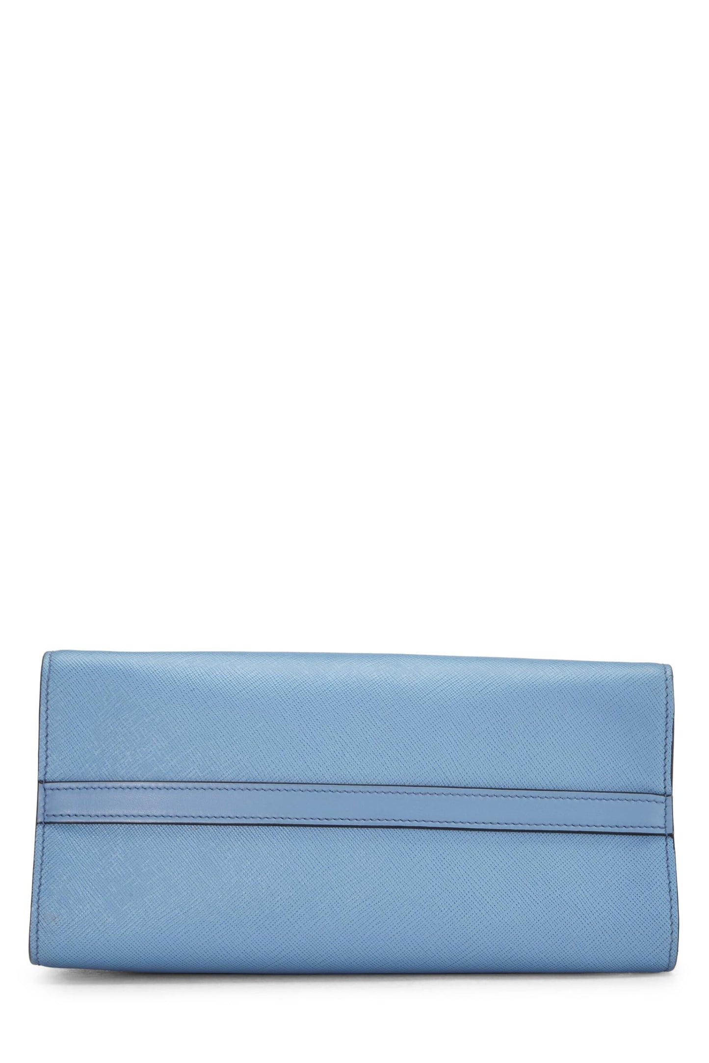 Prada, Blue Saffiano Paradigme Bag Small, Blue