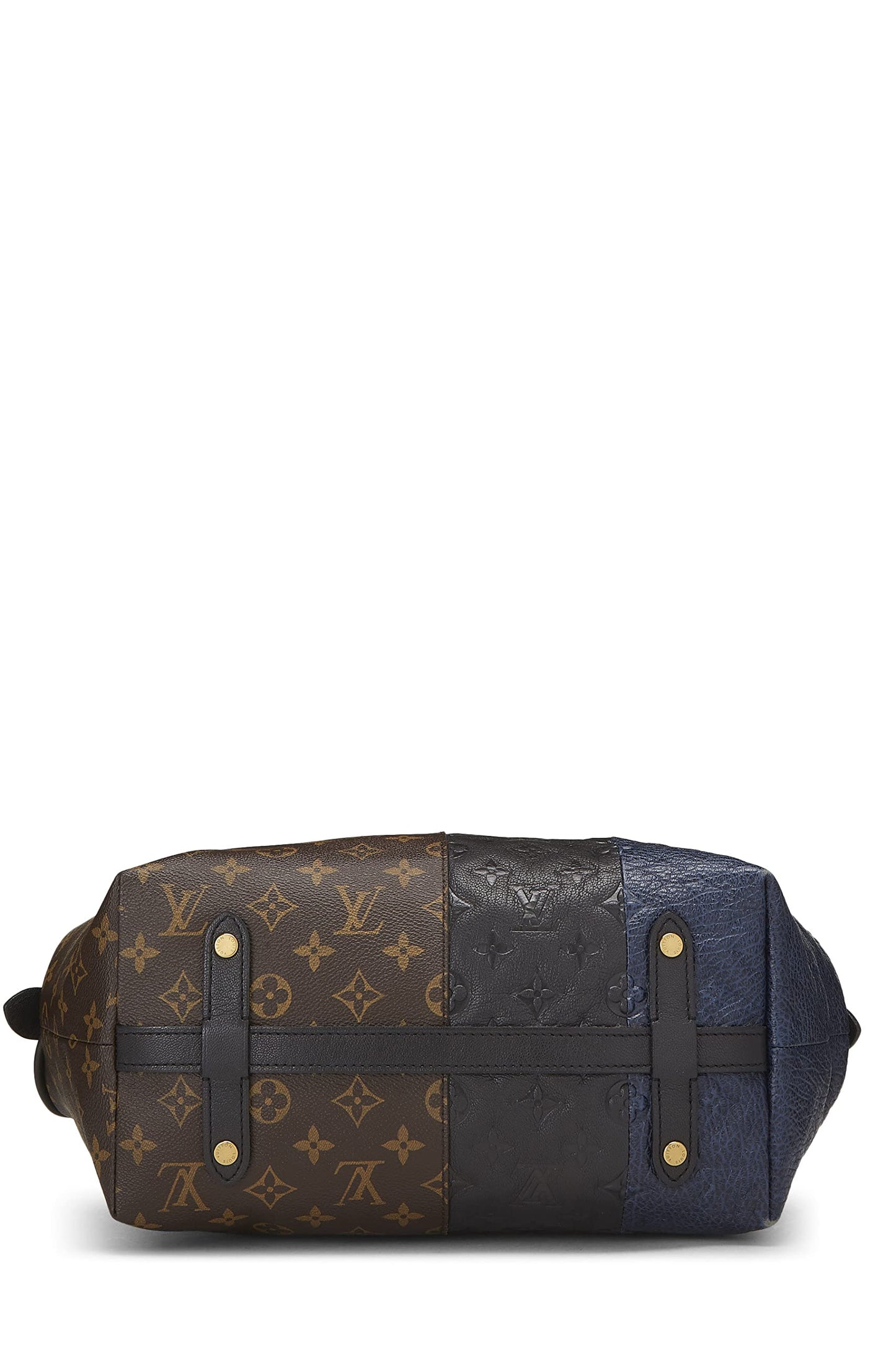 Louis Vuitton, Monogram Marine Blocks Tote, Brown