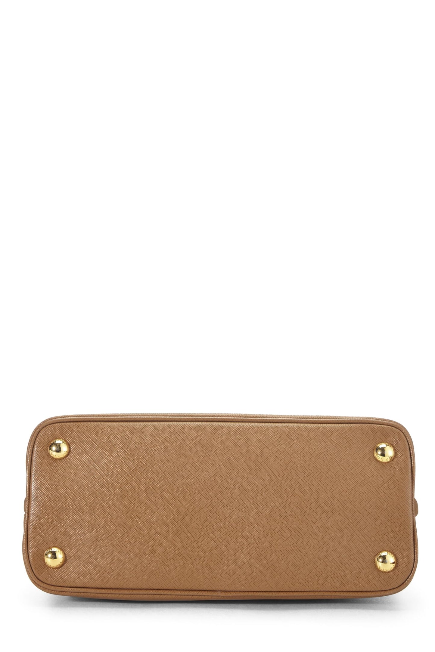 Prada, Brown Saffiano Lux Handbag Mini, Brown