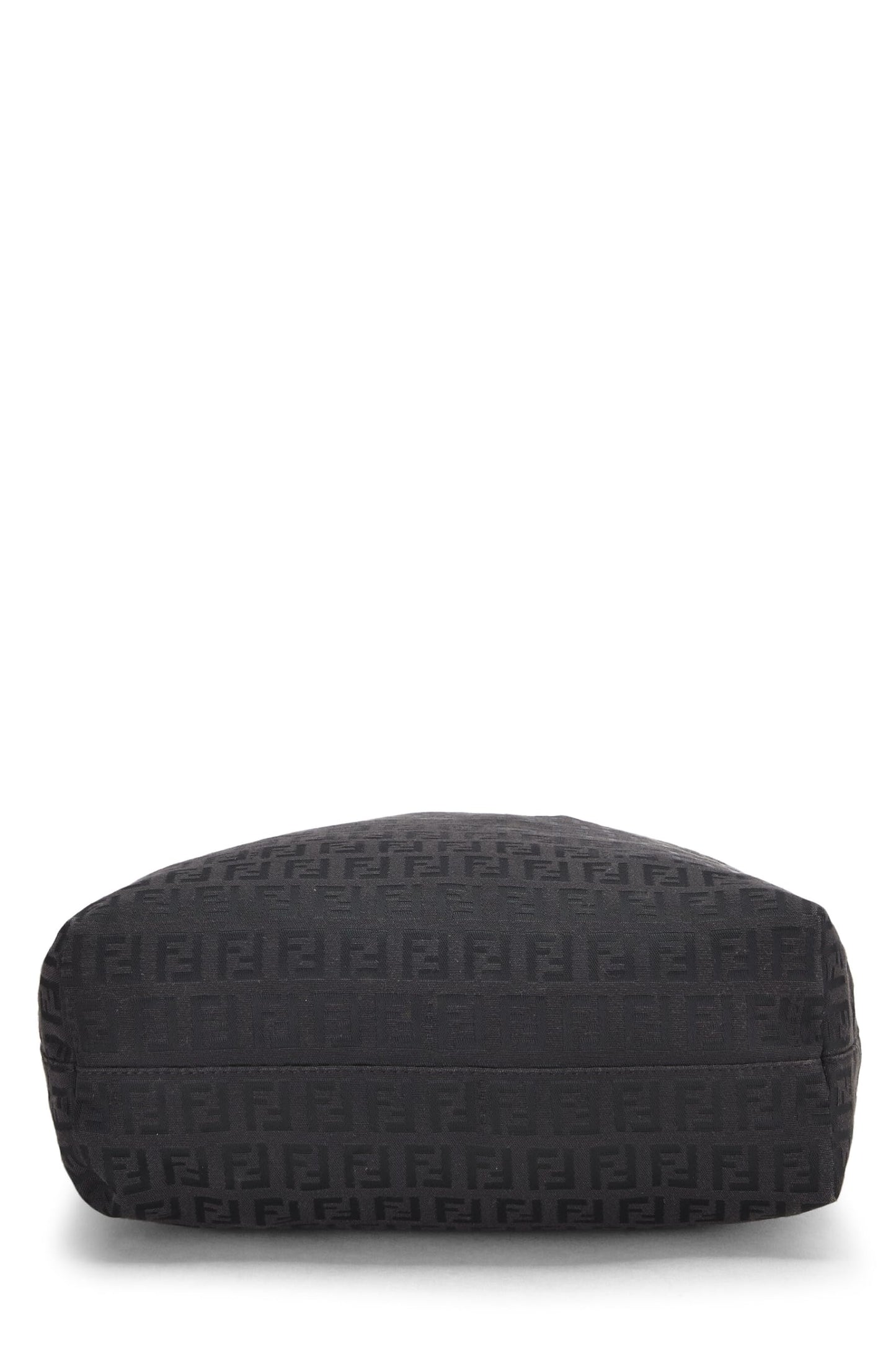 Fendi, Black Zucchino Canvas Tote Small, Black