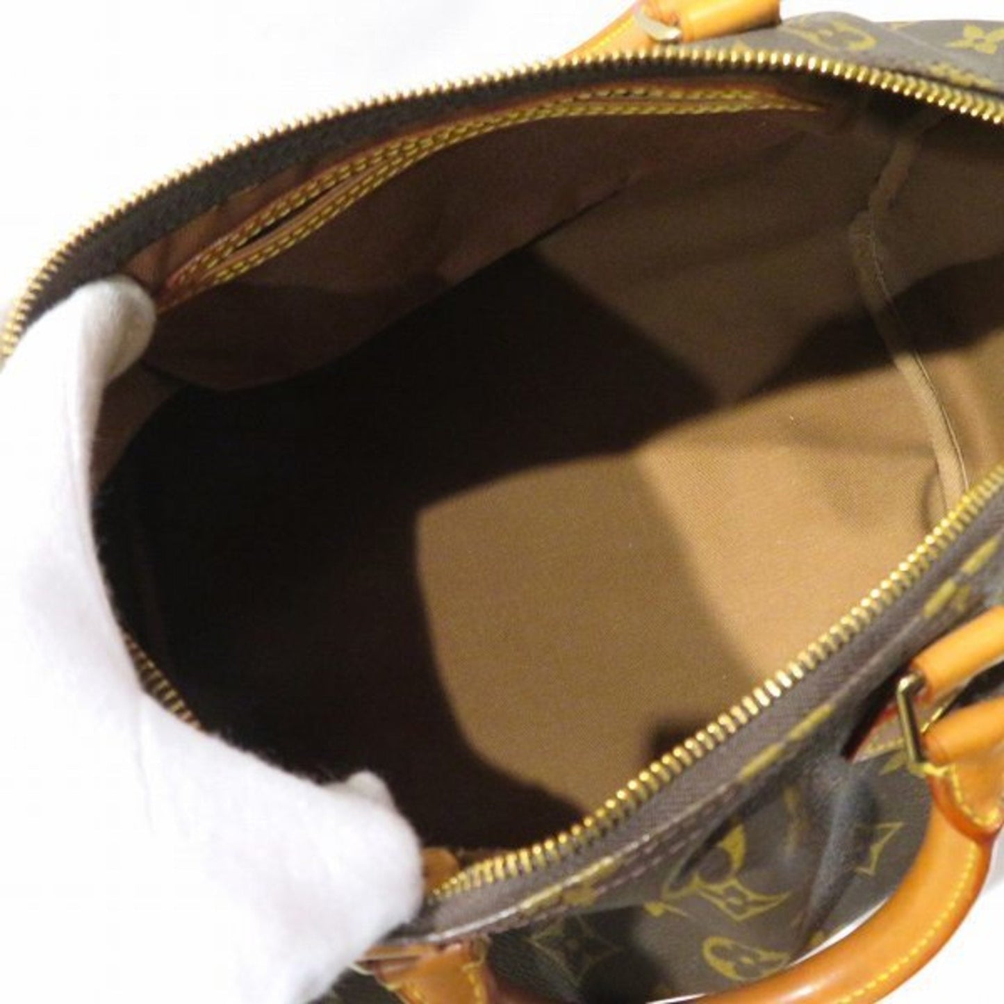 Louis Vuitton Brown Canvas handbag bag