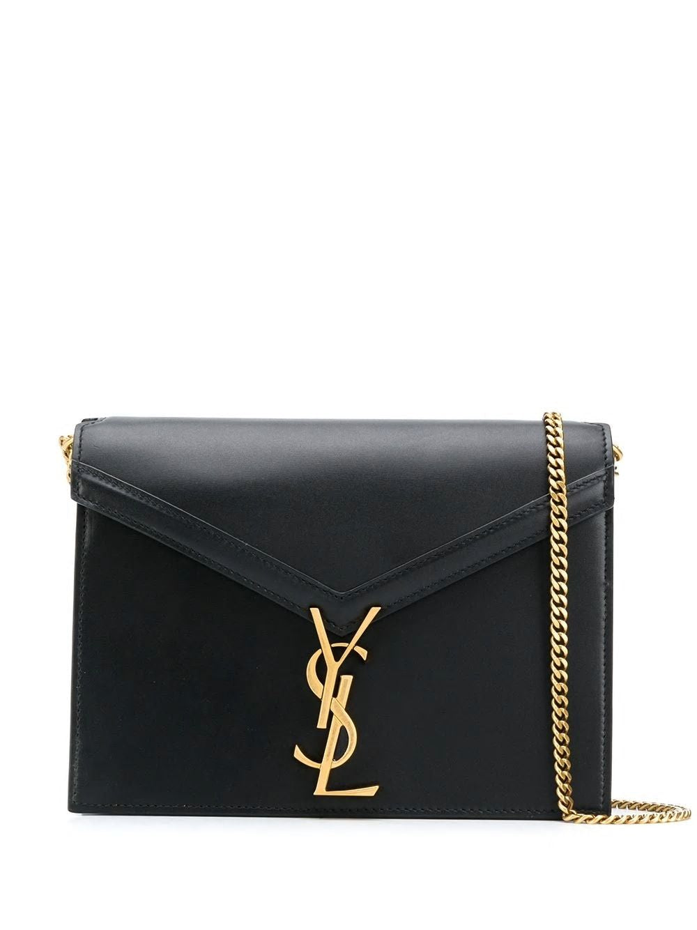 Luxury Saint Laurent Trending 2026 Women's Mg M Cassandra Cb Calf in 1000 | 5327500SX0W1000