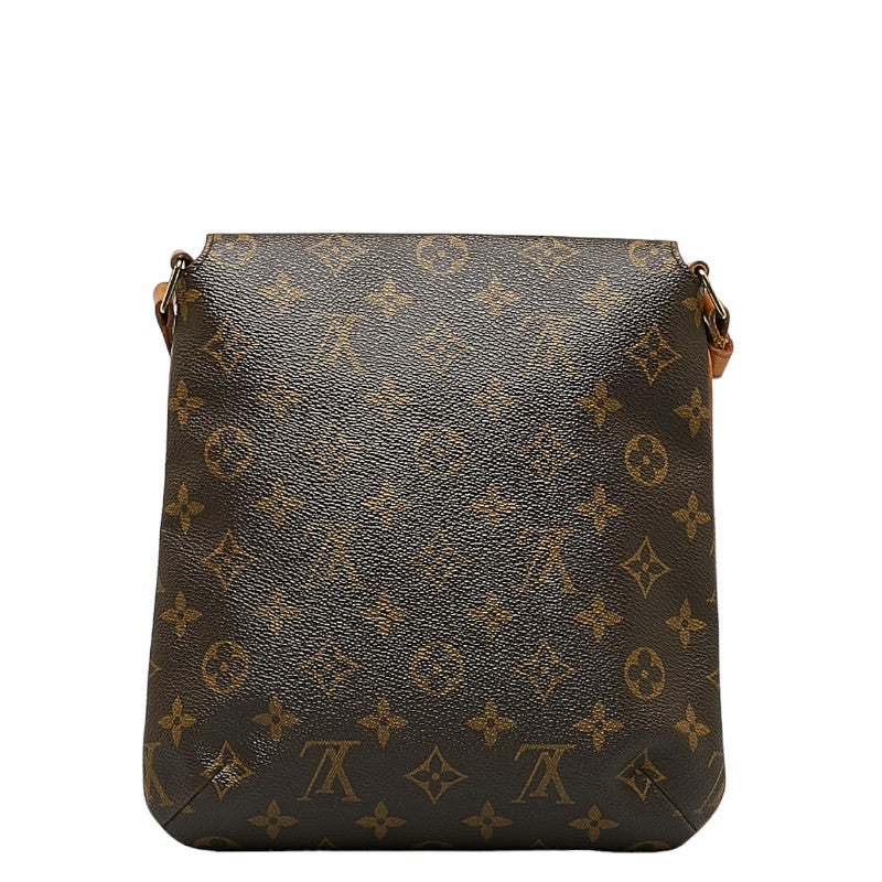 Louis Vuitton Monogram Salsa Short Shoulder Bag Brown PVC Leather Lady Louis Vuitton