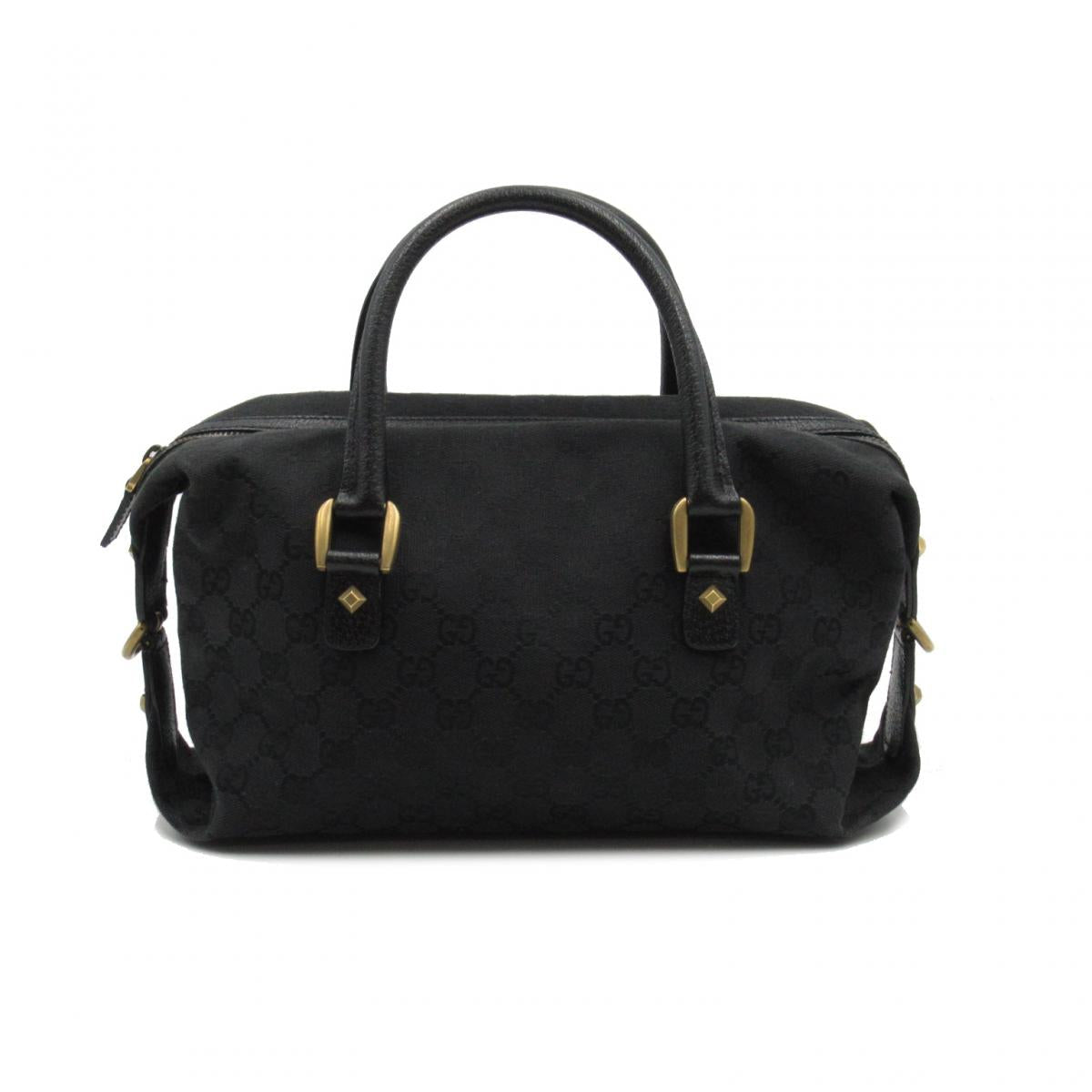 Gucci Lou Canvas Top Handle Handbag
