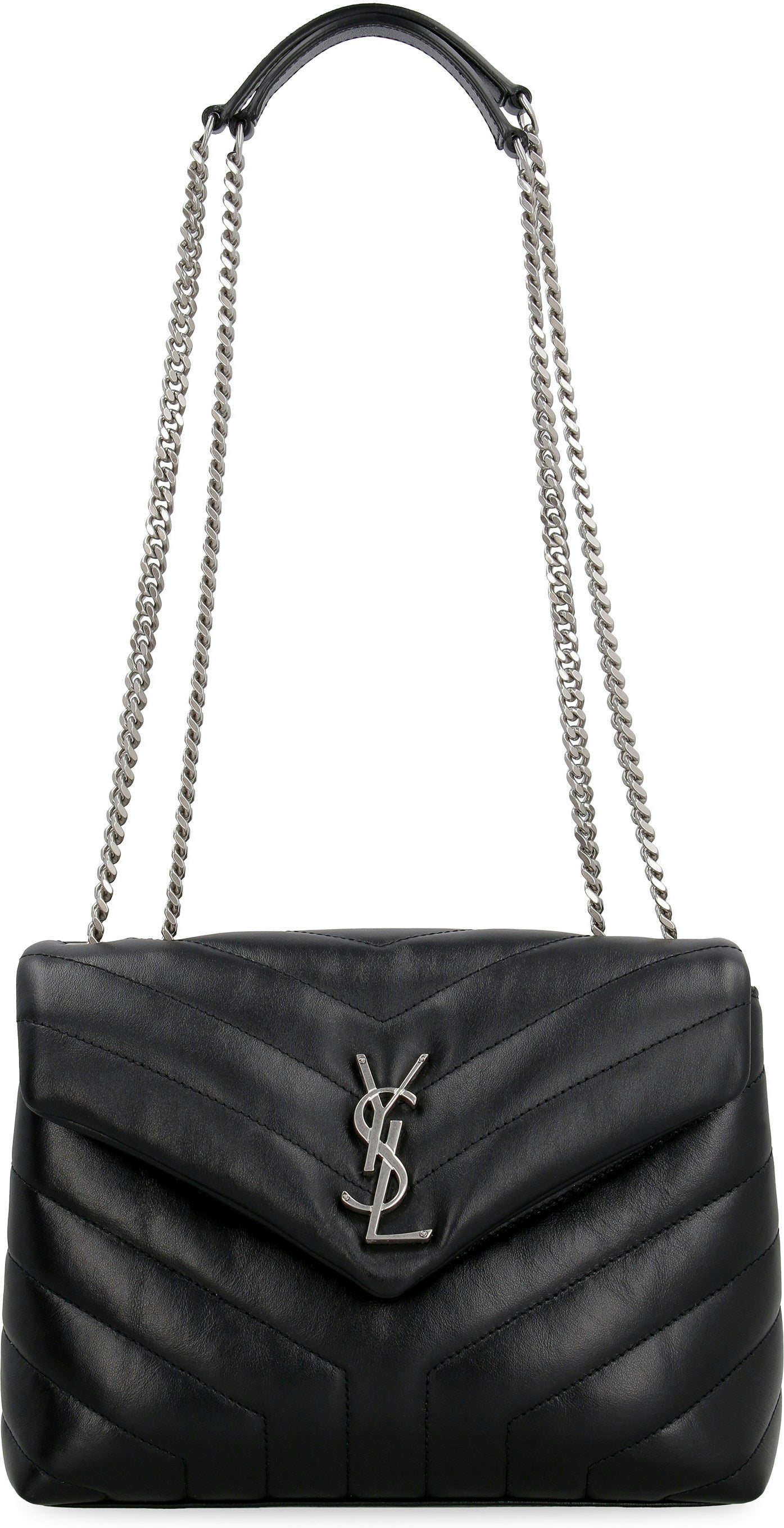 Luxury Saint Laurent Trending 2025 Women's Loulou Small Bag in Nero |