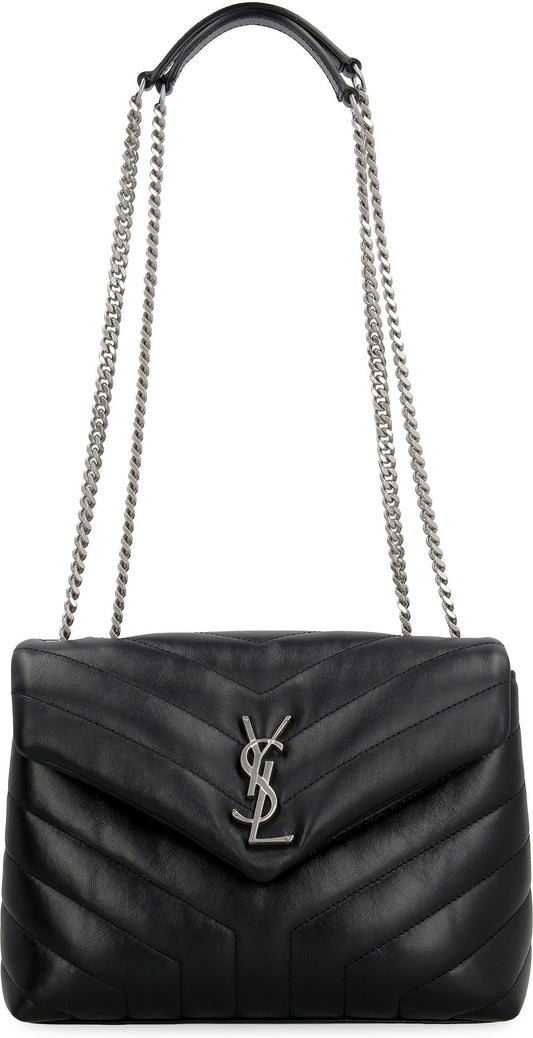 Luxury Saint Laurent Trending 2025 Women's Loulou Small Bag in Nero |
