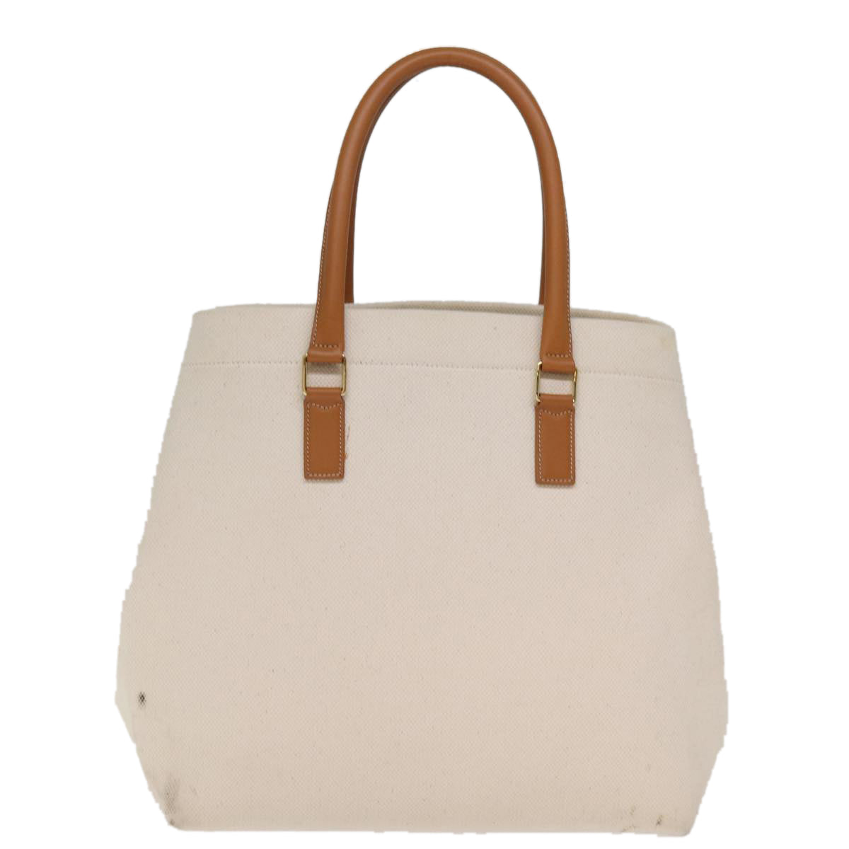 Luxury CELINE Horizontal Cabas Tote Bag Canvas Cream 74667