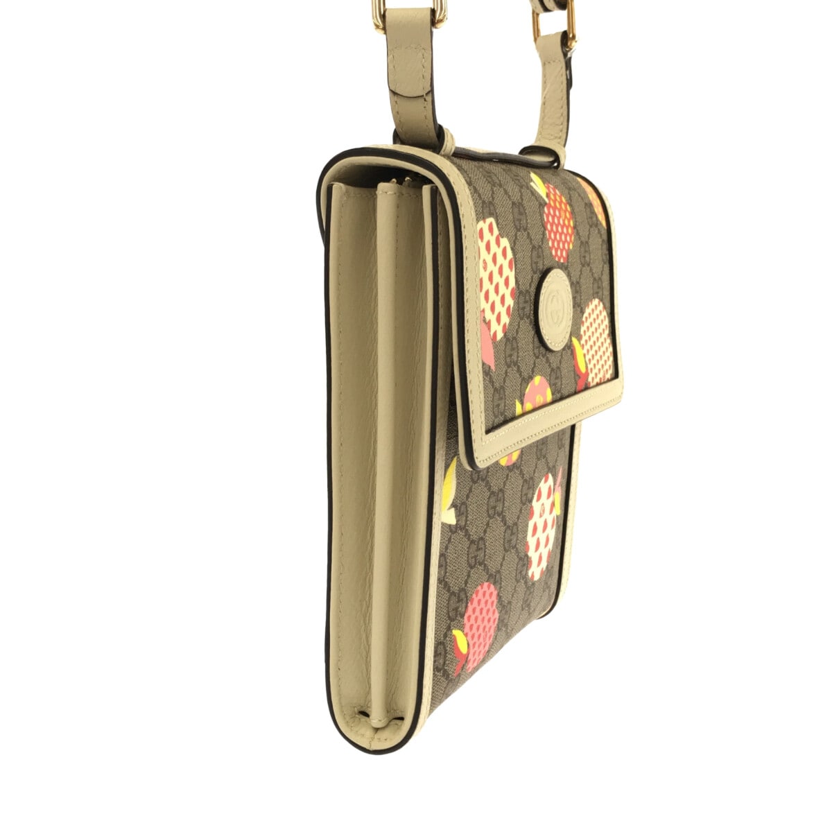 Gucci Lou Canvas Shoulder Bag
