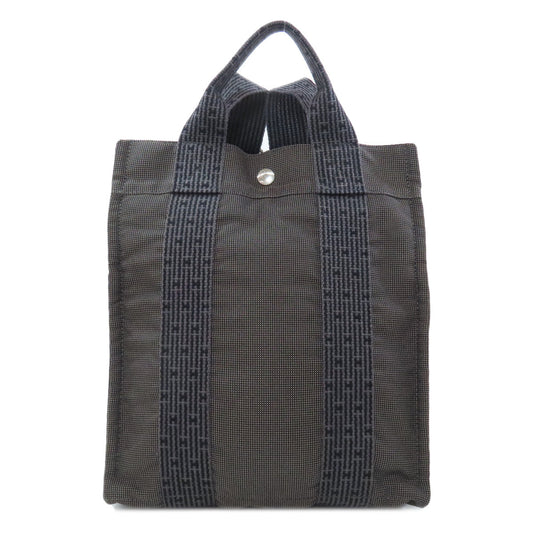 HERMES Backpack canvas gray Her Line add PM