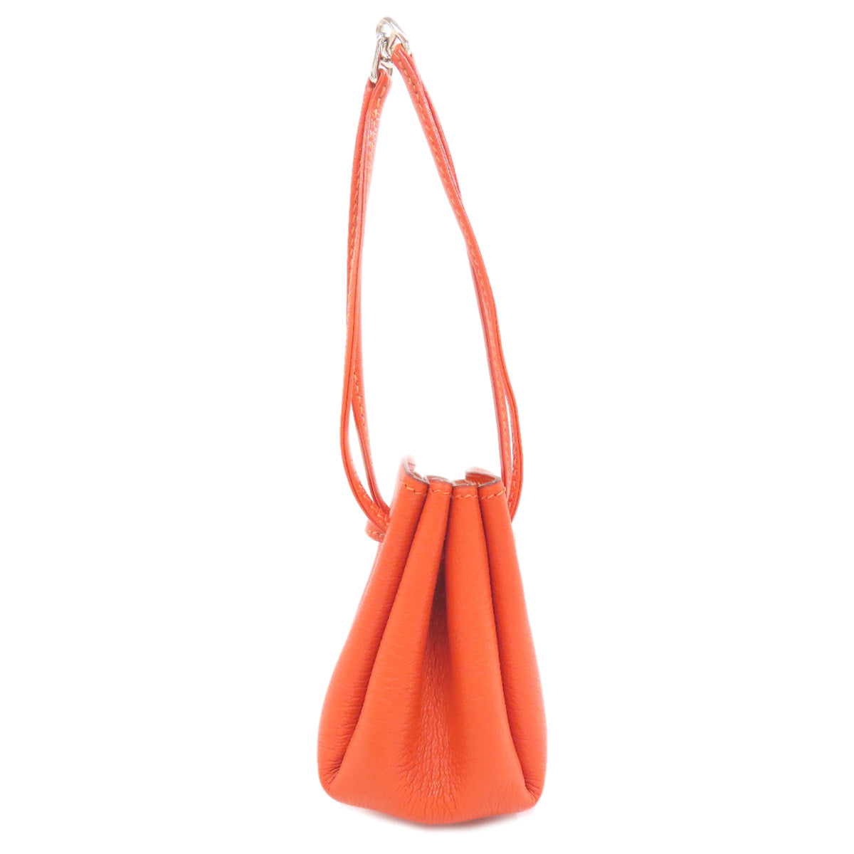 HERMES Accessory pouch Shave Orange Vespa porch Women