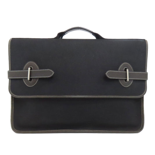 HERMES Business bag Towar Officche black Buenaventura MM mens