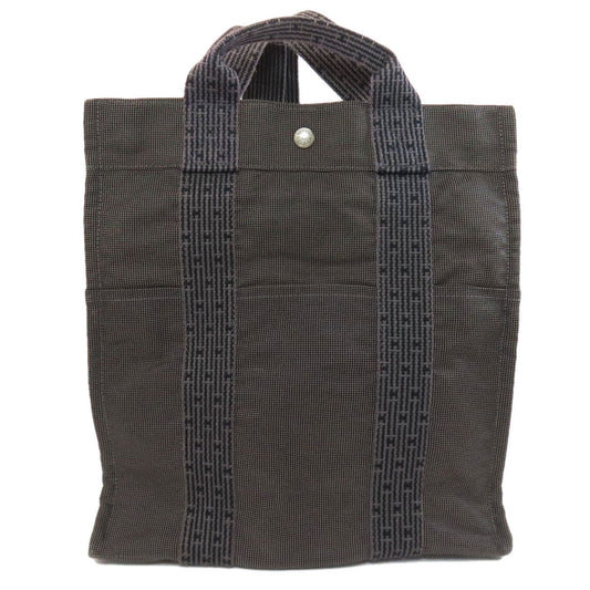 HERMES Backpack canvas gray Her Line ad MM
