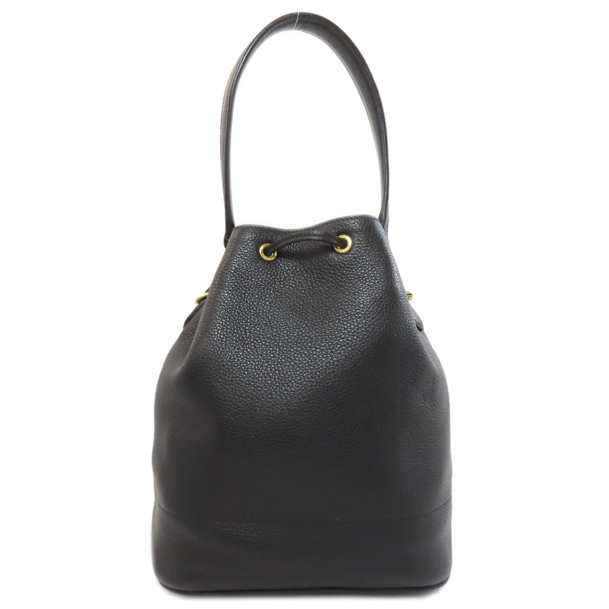 PRADA Shoulder Bag leather black Vitterodino