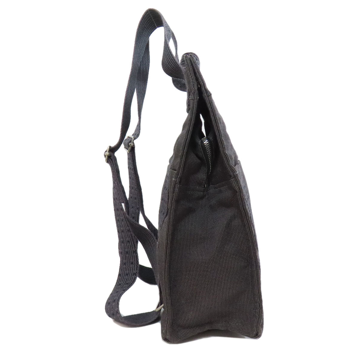 HERMES Backpack canvas gray Her Line ad MM
