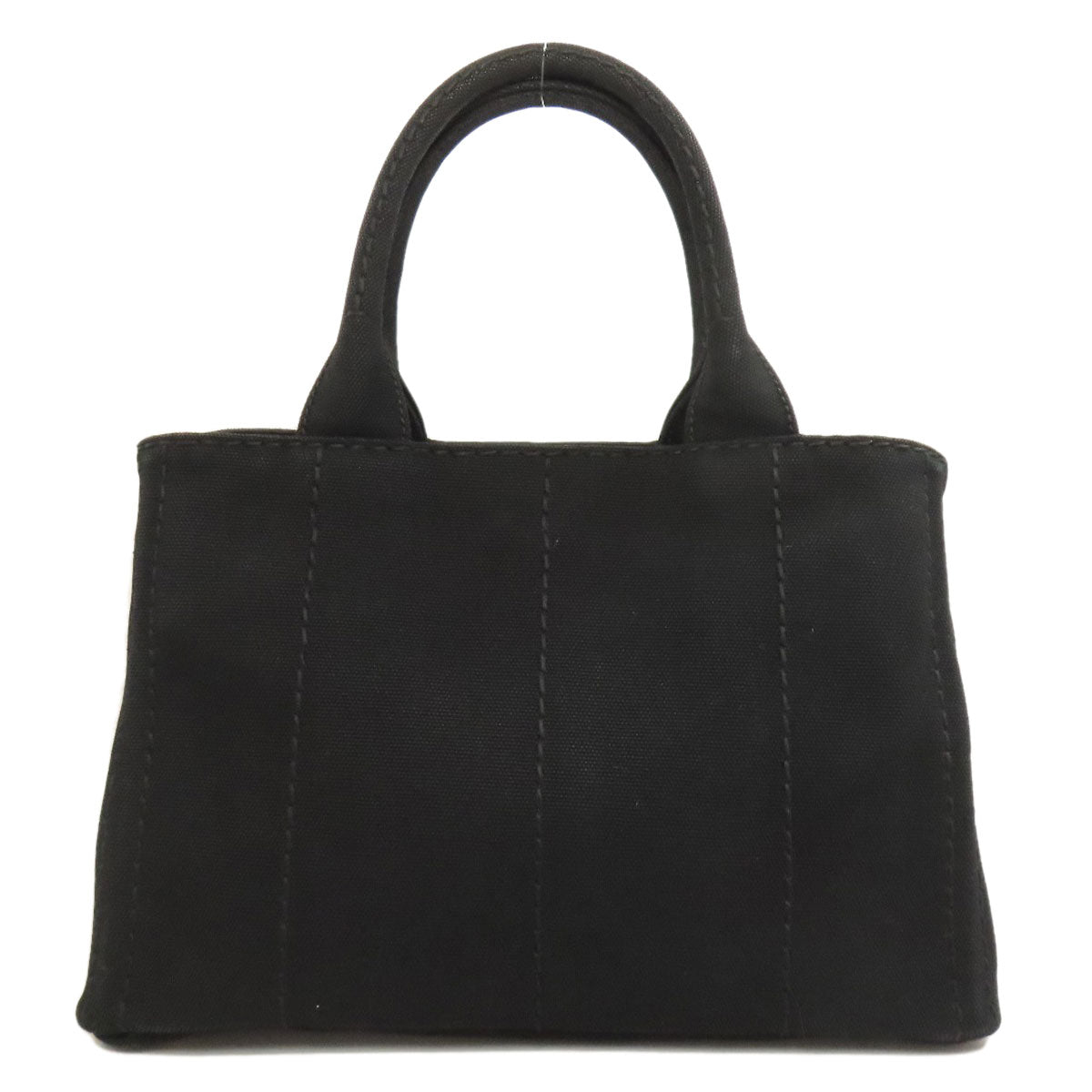 PRADA Handbag canvas black Canapa Mini