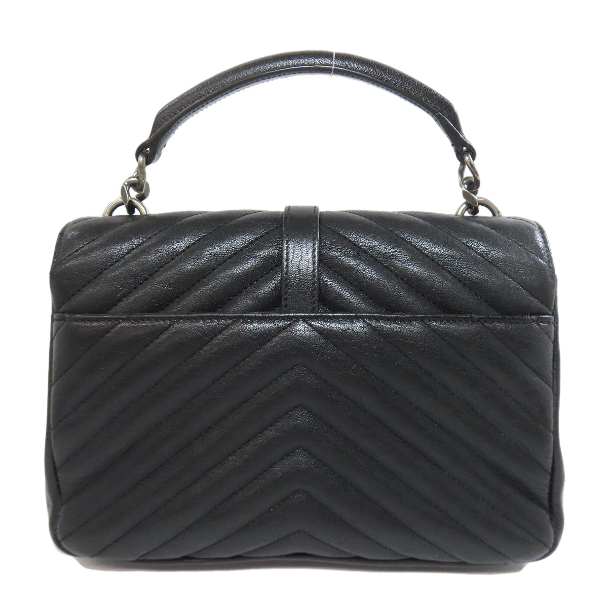 YVES SAINT LAURENT Shoulder Bag leather black Cassandra Women