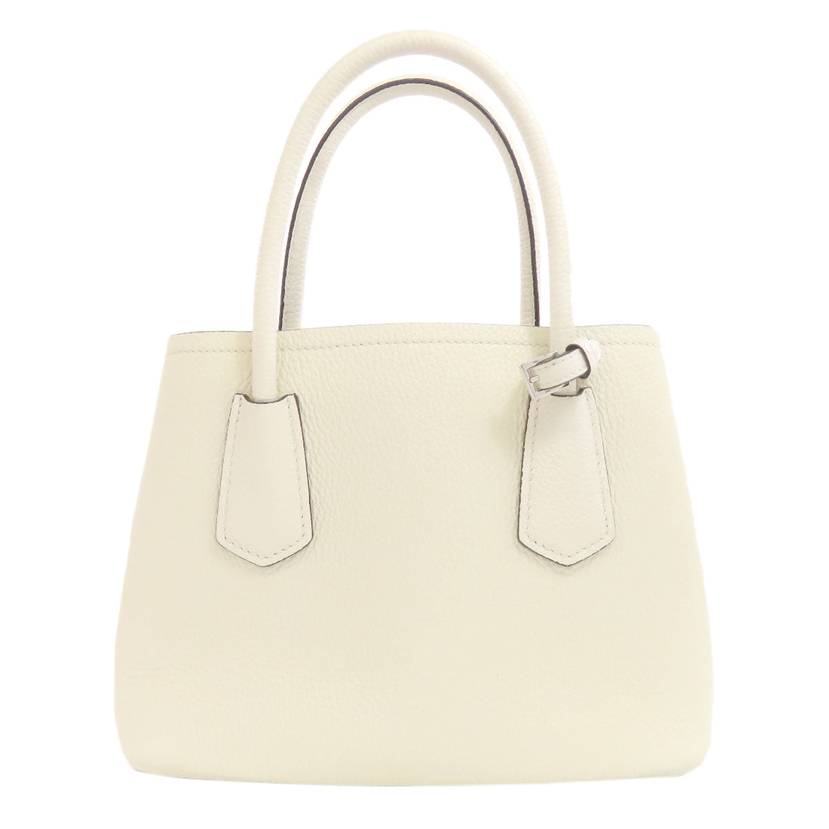 PRADA Handbag leather white Women
