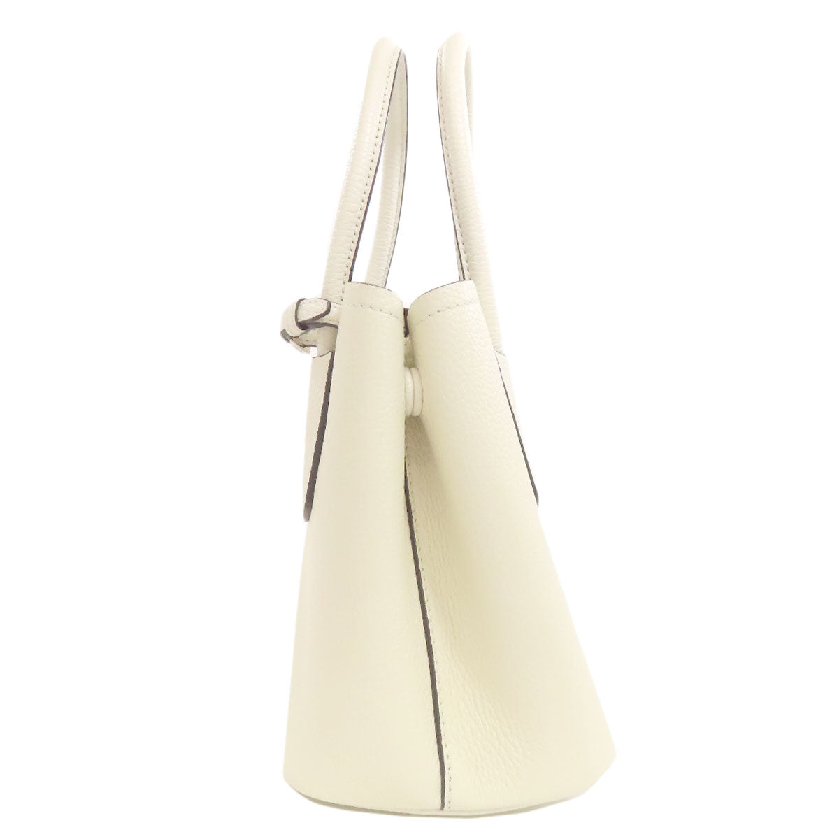 PRADA Handbag leather white Women