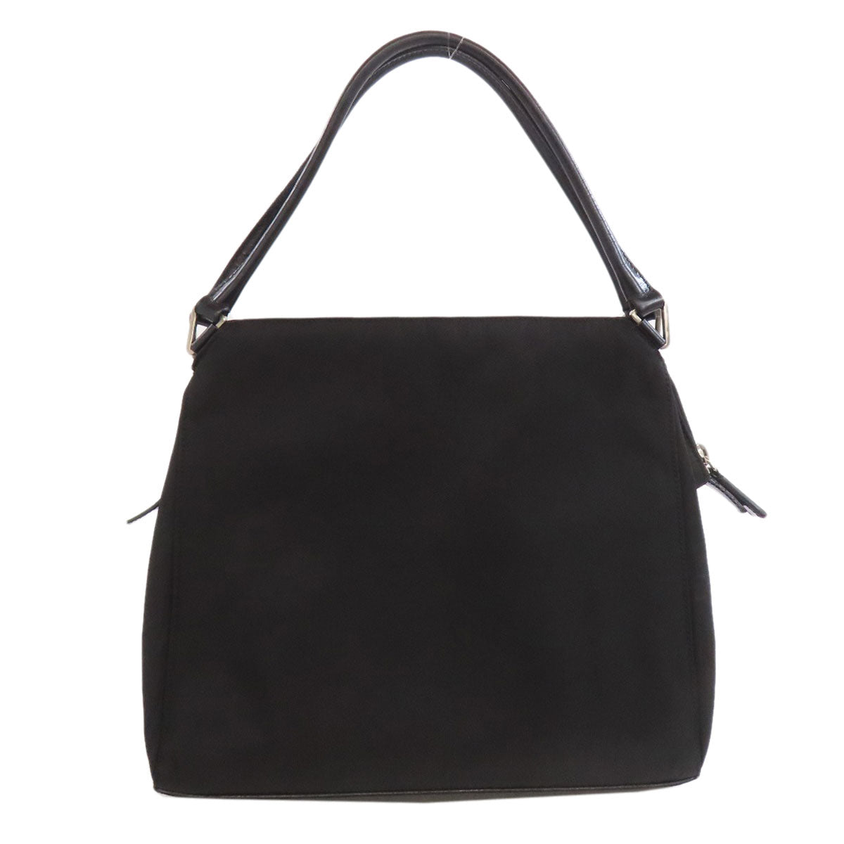 PRADA Handbag Nylon black logoMetal