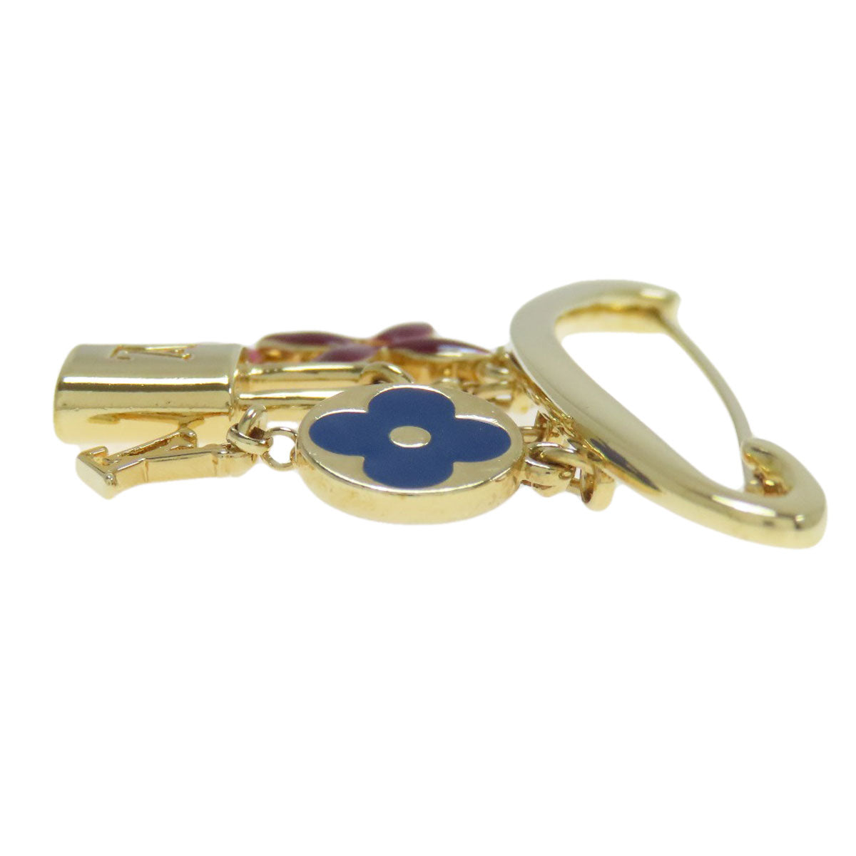 LOUIS VUITTON Brooch metallic gold Broche Evangle Nuris