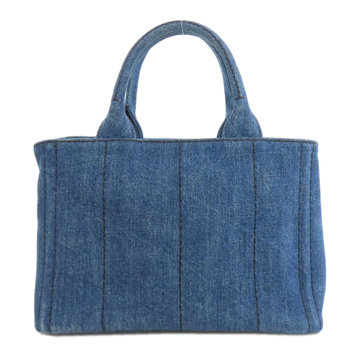 PRADA Tote Bag denim blue Canapa mini 2 WAY