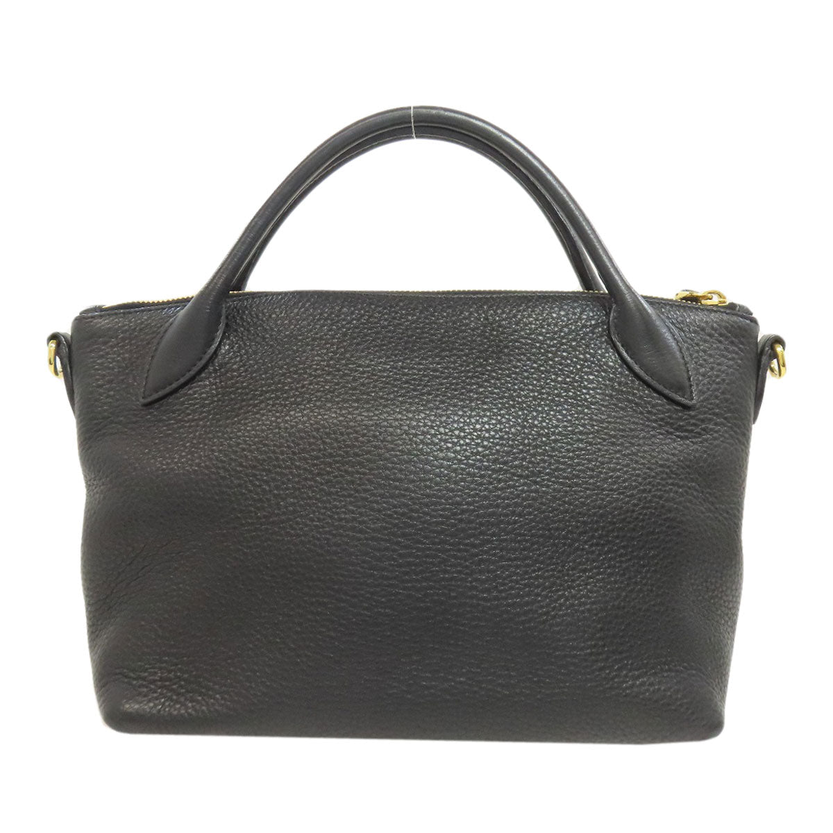 PRADA Handbag Calfskin black