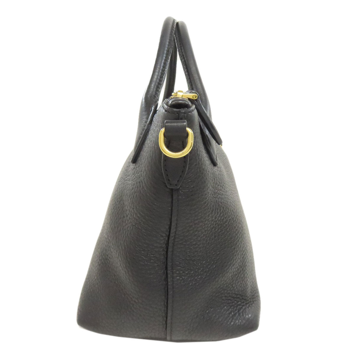 PRADA Handbag Calfskin black