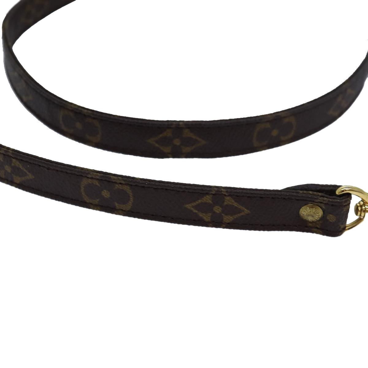 LOUIS VUITTON Monogram Shoulder Strap 47.2" LV Auth 76744