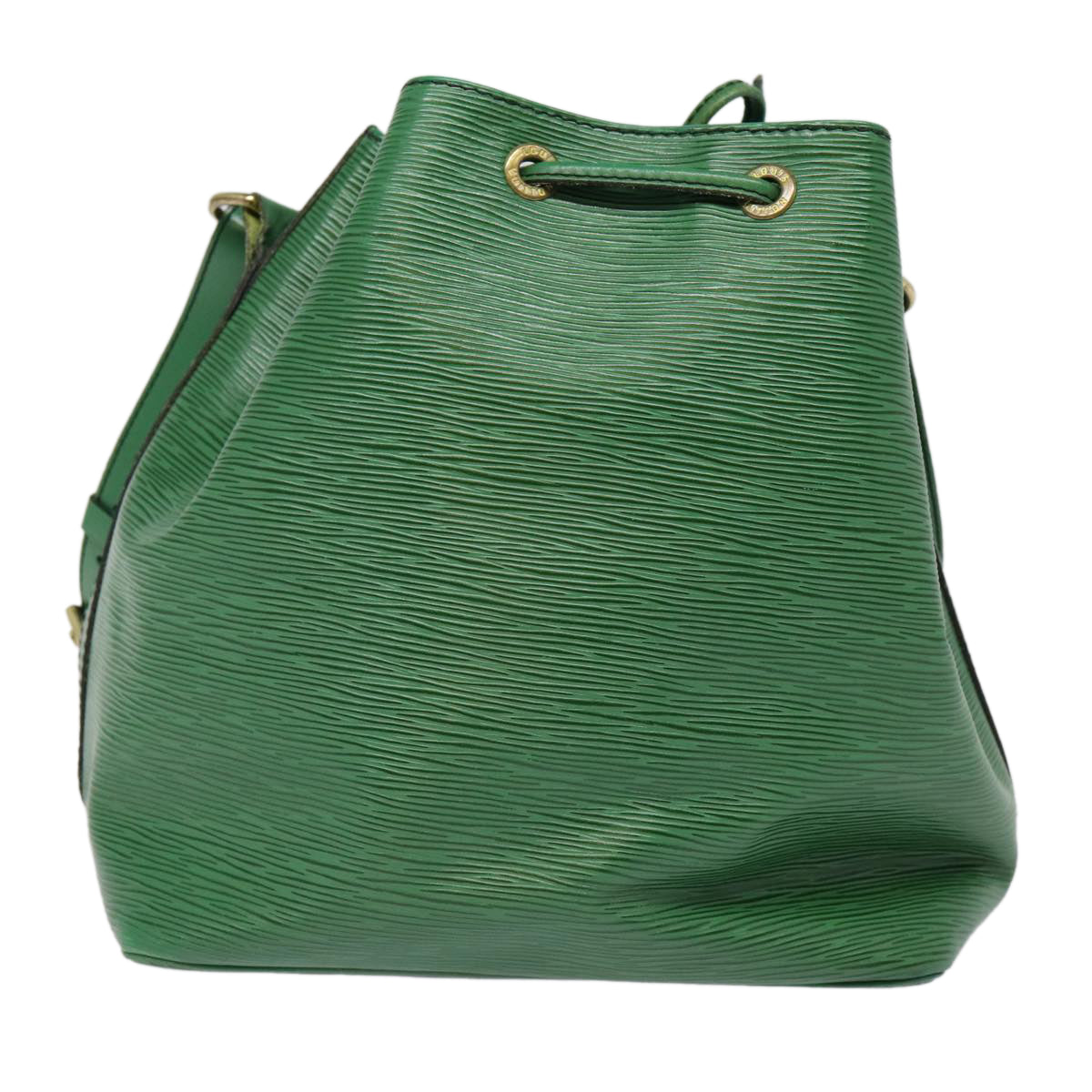 LOUIS VUITTON Epi Petit Noe Shoulder Bag Green LV Auth