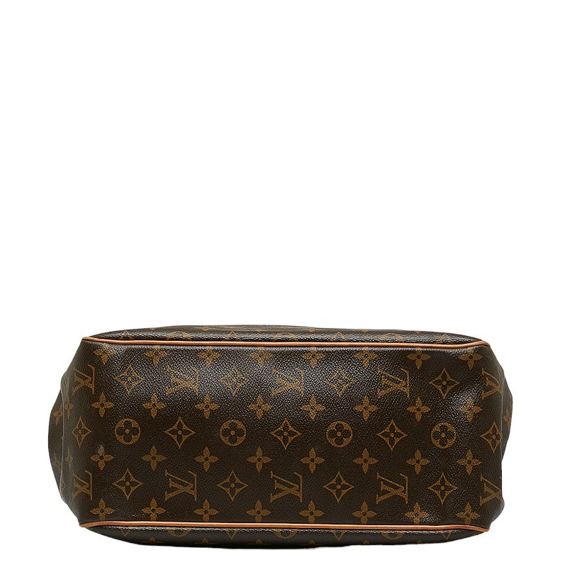 Louis Vuitton Monogram Batignol Vertical s Bag Brown PVC Leather Louis Vuitton